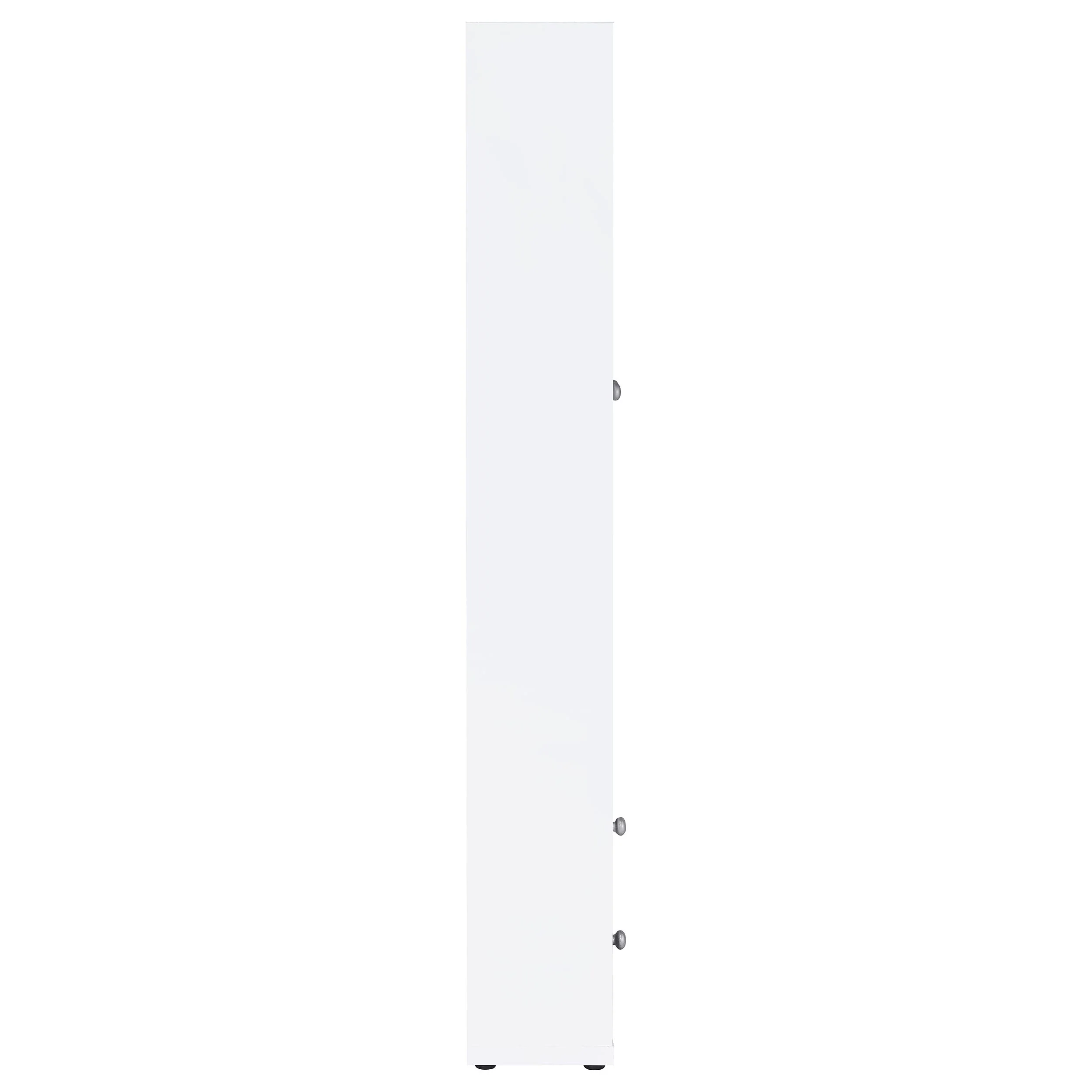 Hawthorne 4-shelf Glass Door Tall Cabinet with Drawers - Image 28