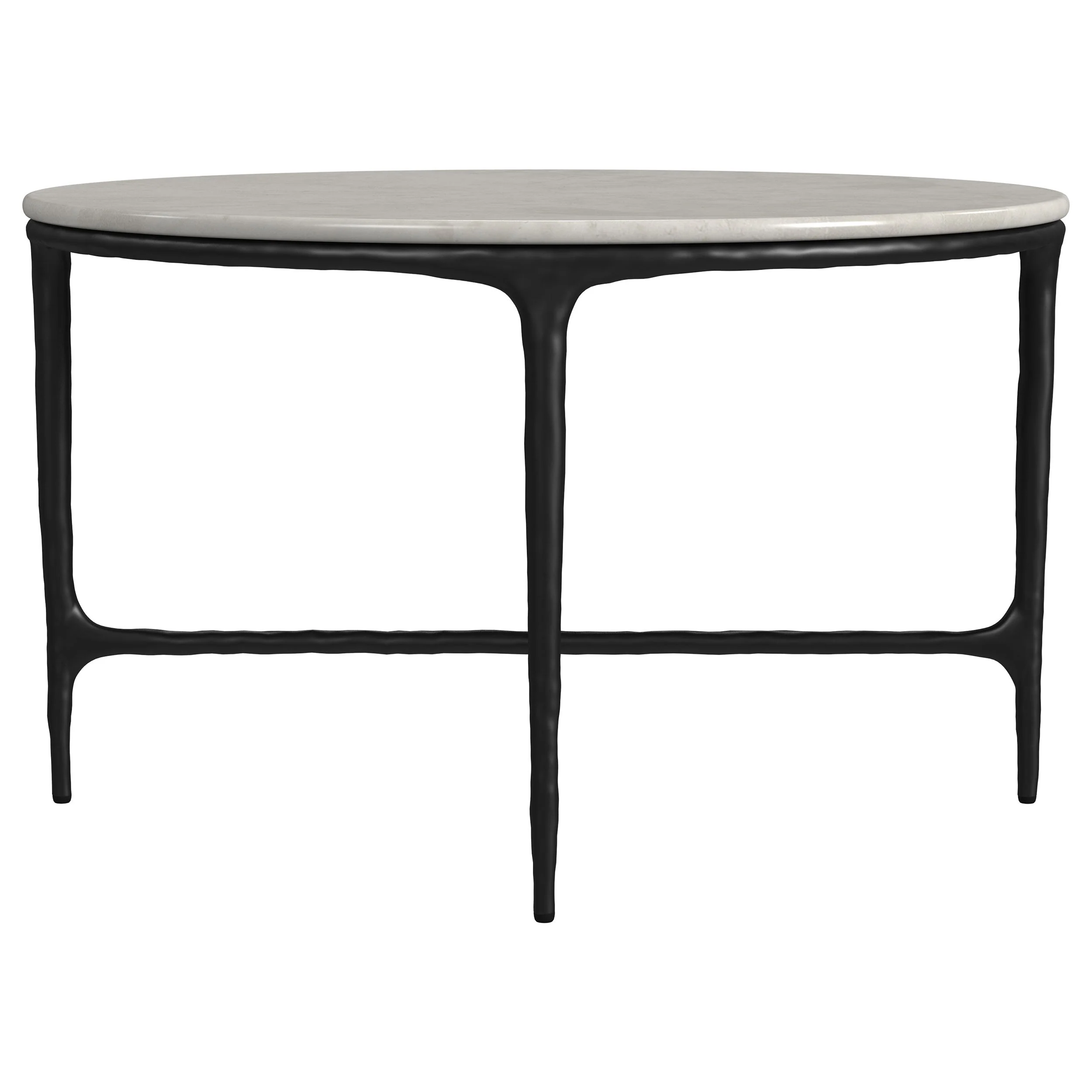 Hermas Round Marble Coffee and End Table Set - Image 23