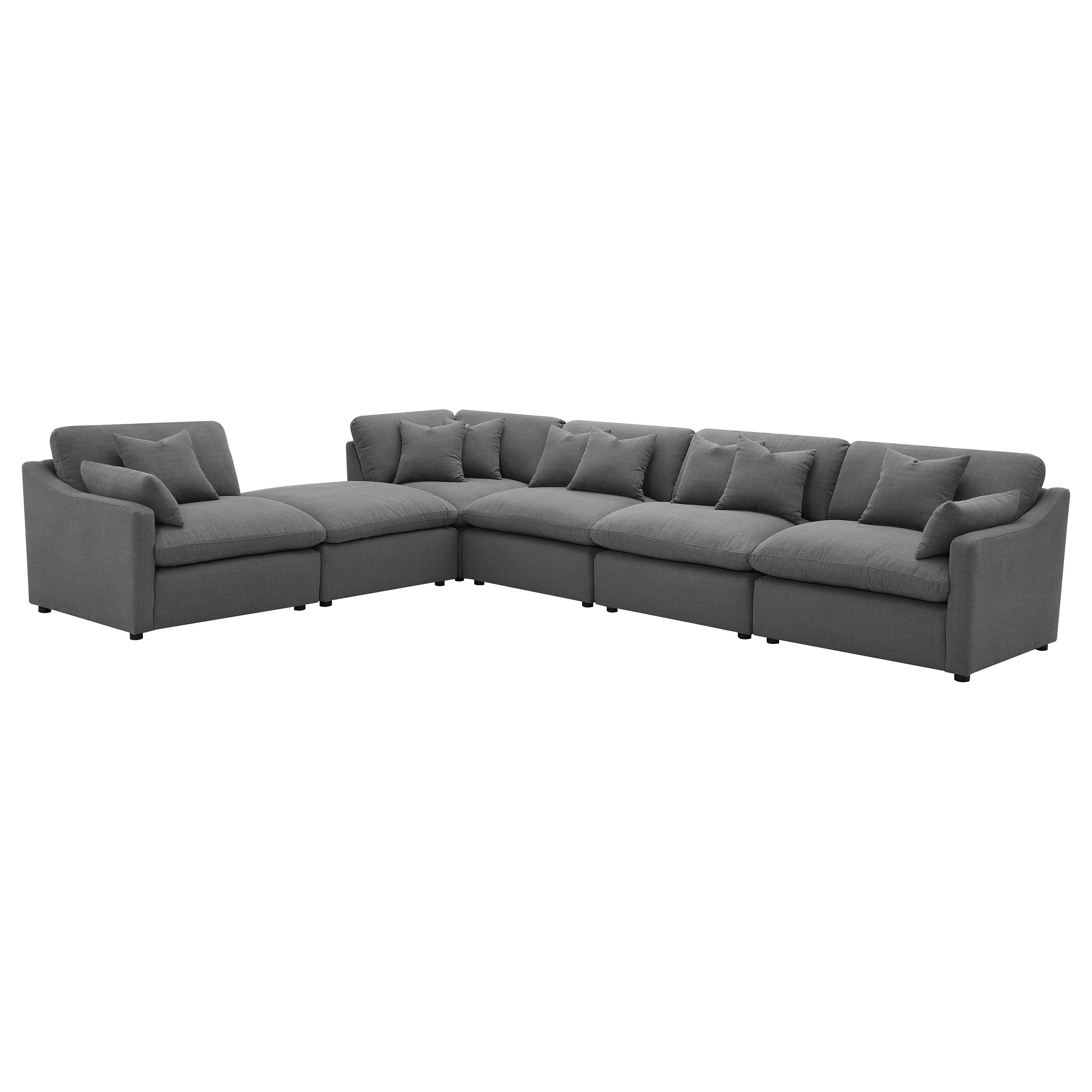 Hobson Upholstered Armless Chair - Image 24