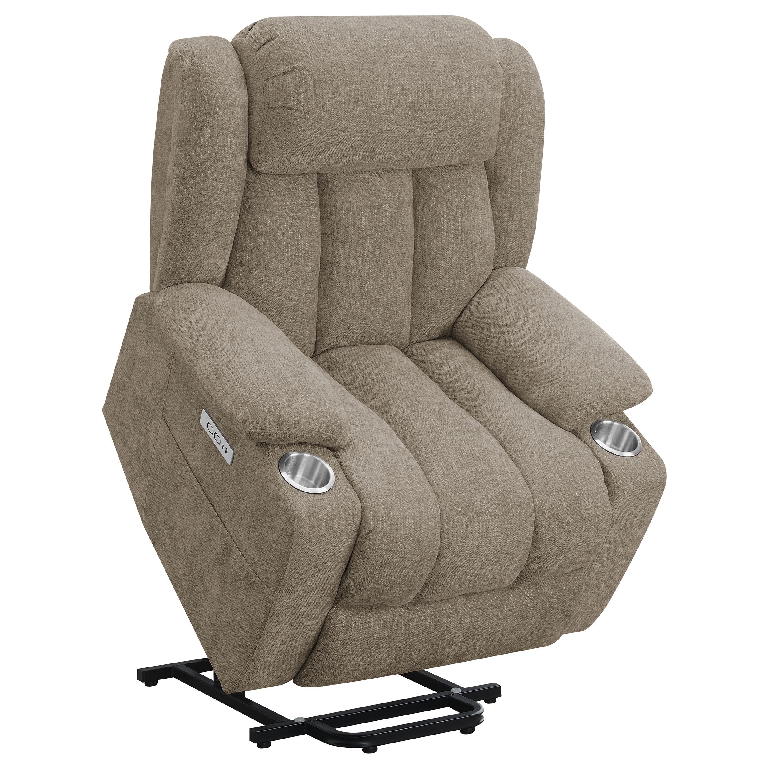 Houston Upholstered Power Lift Recliner Chair - Image 26