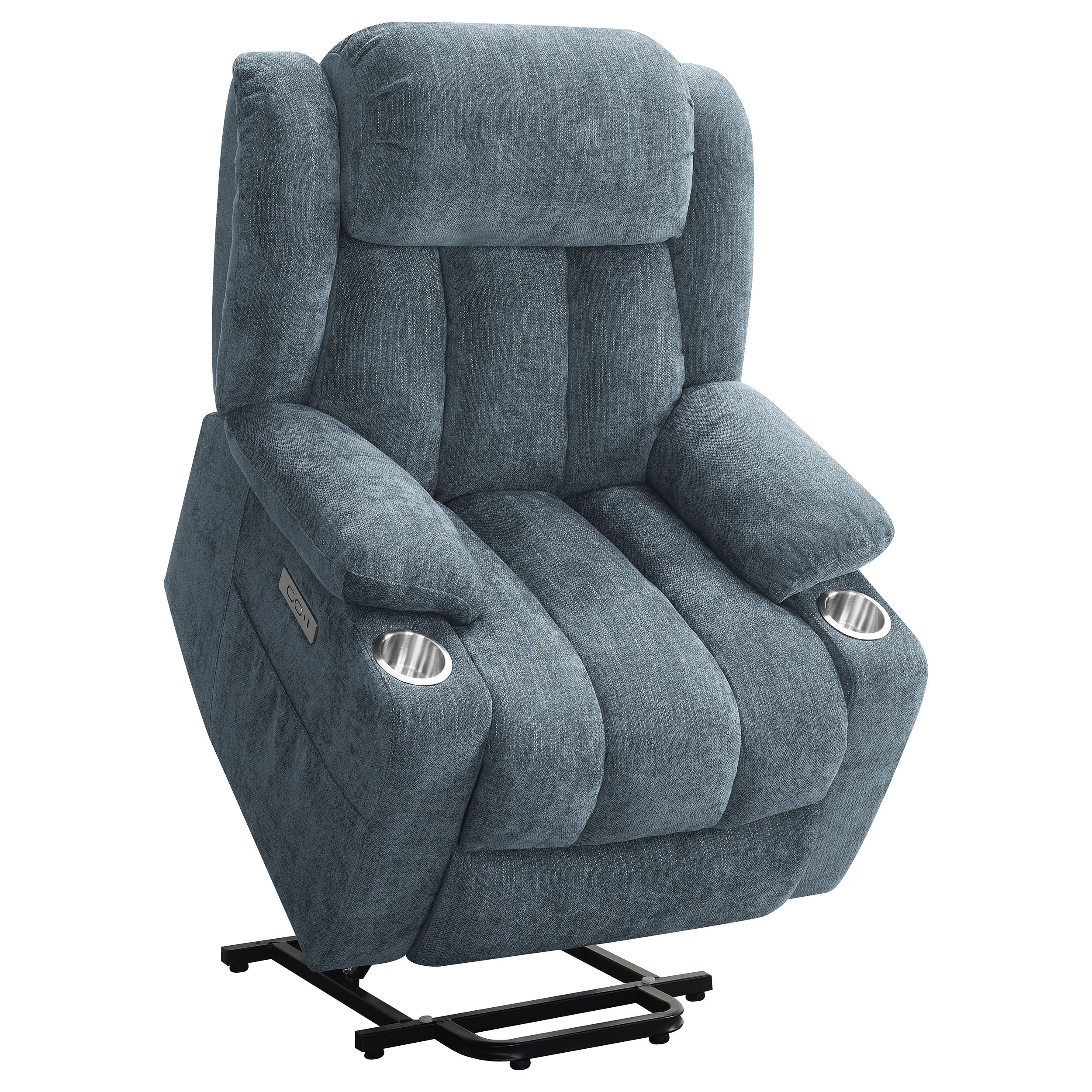 Houston Upholstered Power Lift Recliner Chair - Image 28