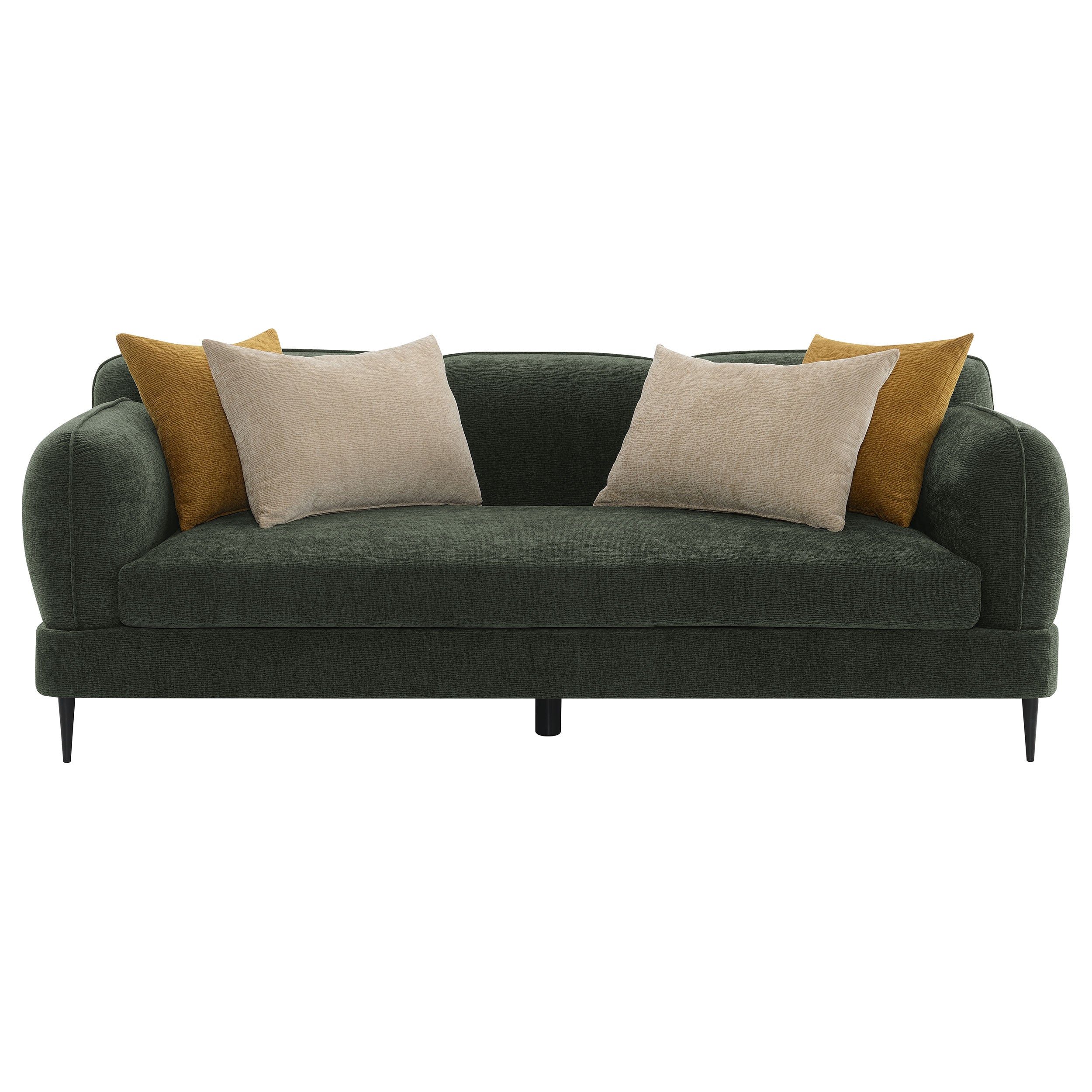 Jade Chenille Upholstered Sofa Set - Image 10