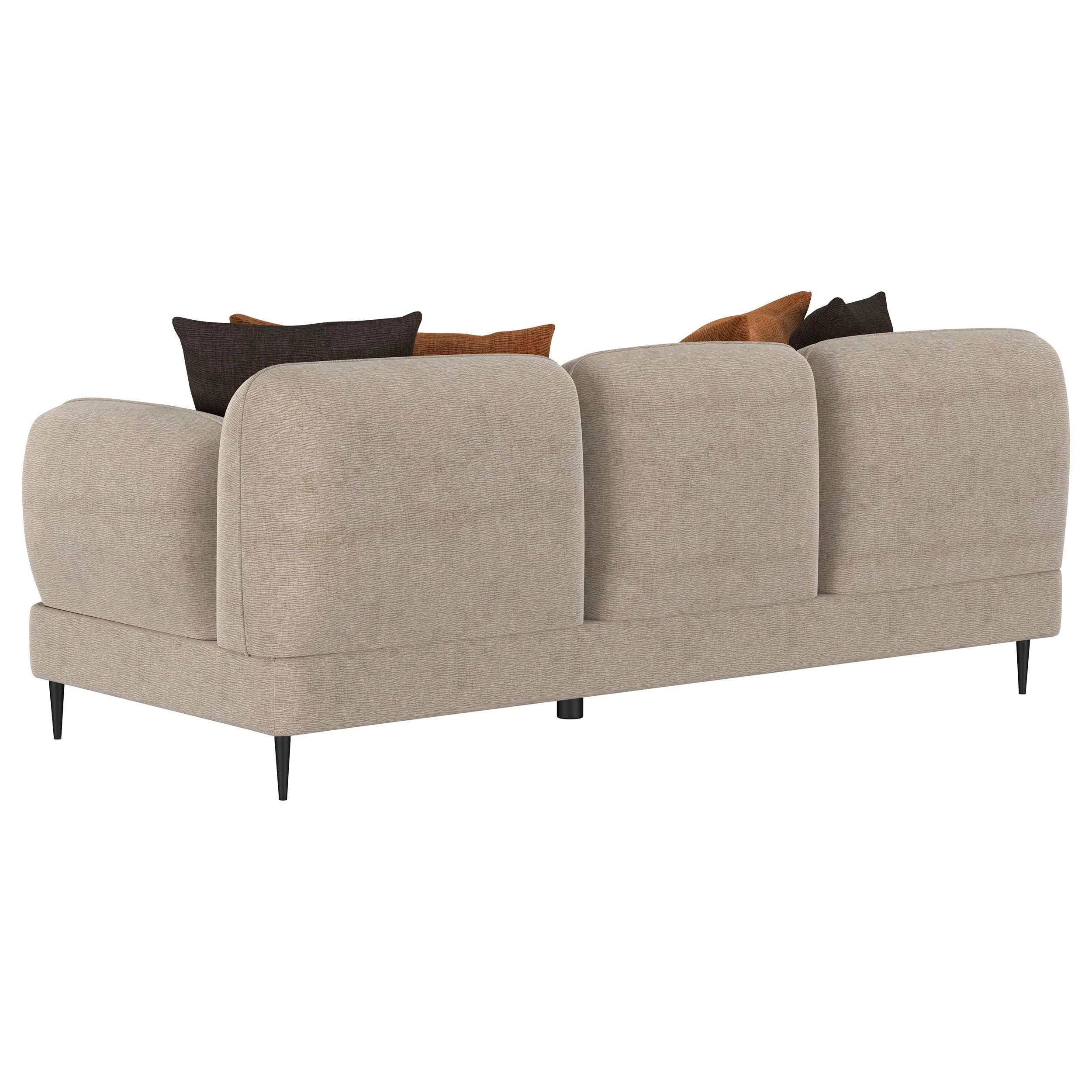 Jade Chenille Upholstered Sofa Set - Image 11