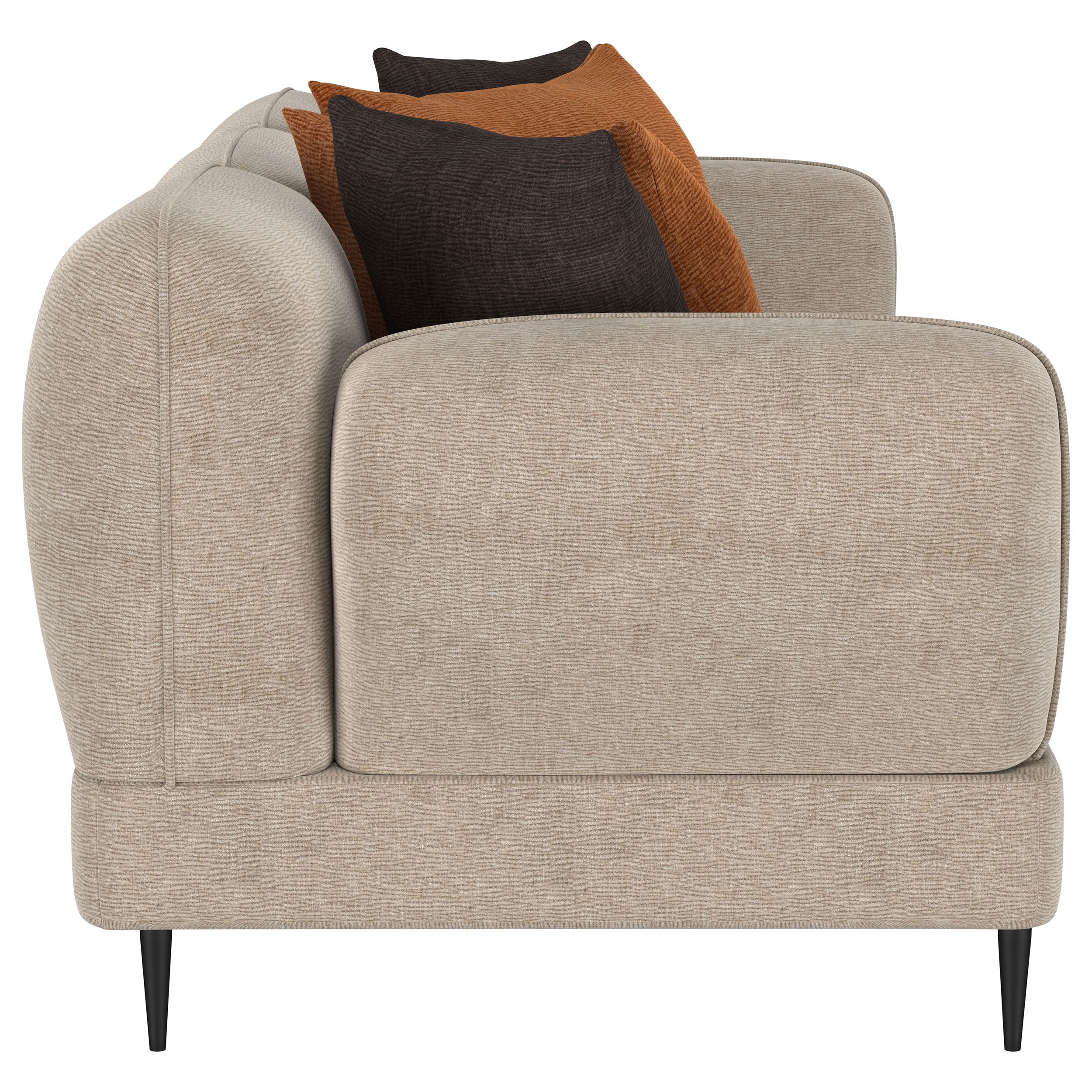 Jade Chenille Upholstered Sofa Set - Image 13