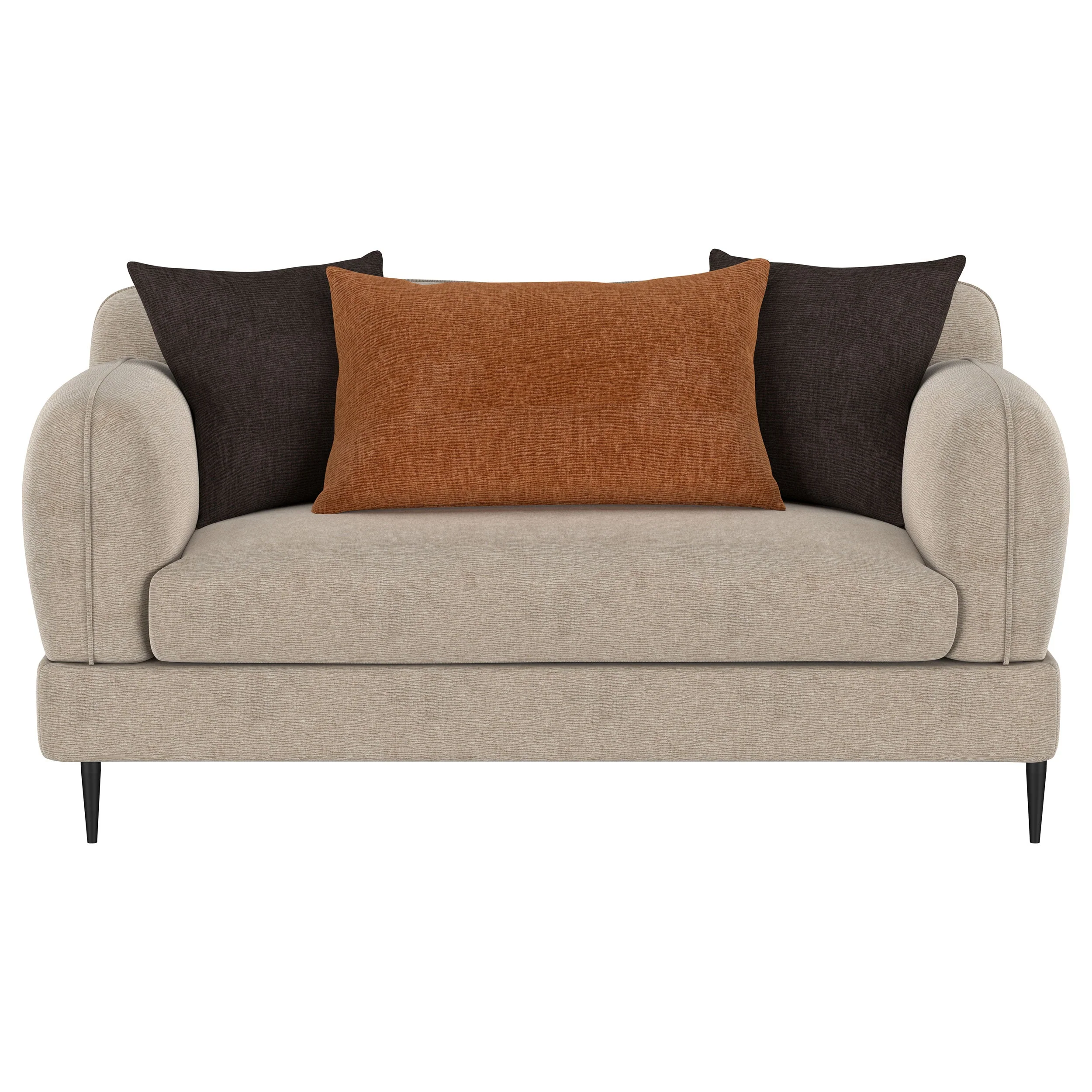 Jade Chenille Upholstered Sofa Set - Image 17