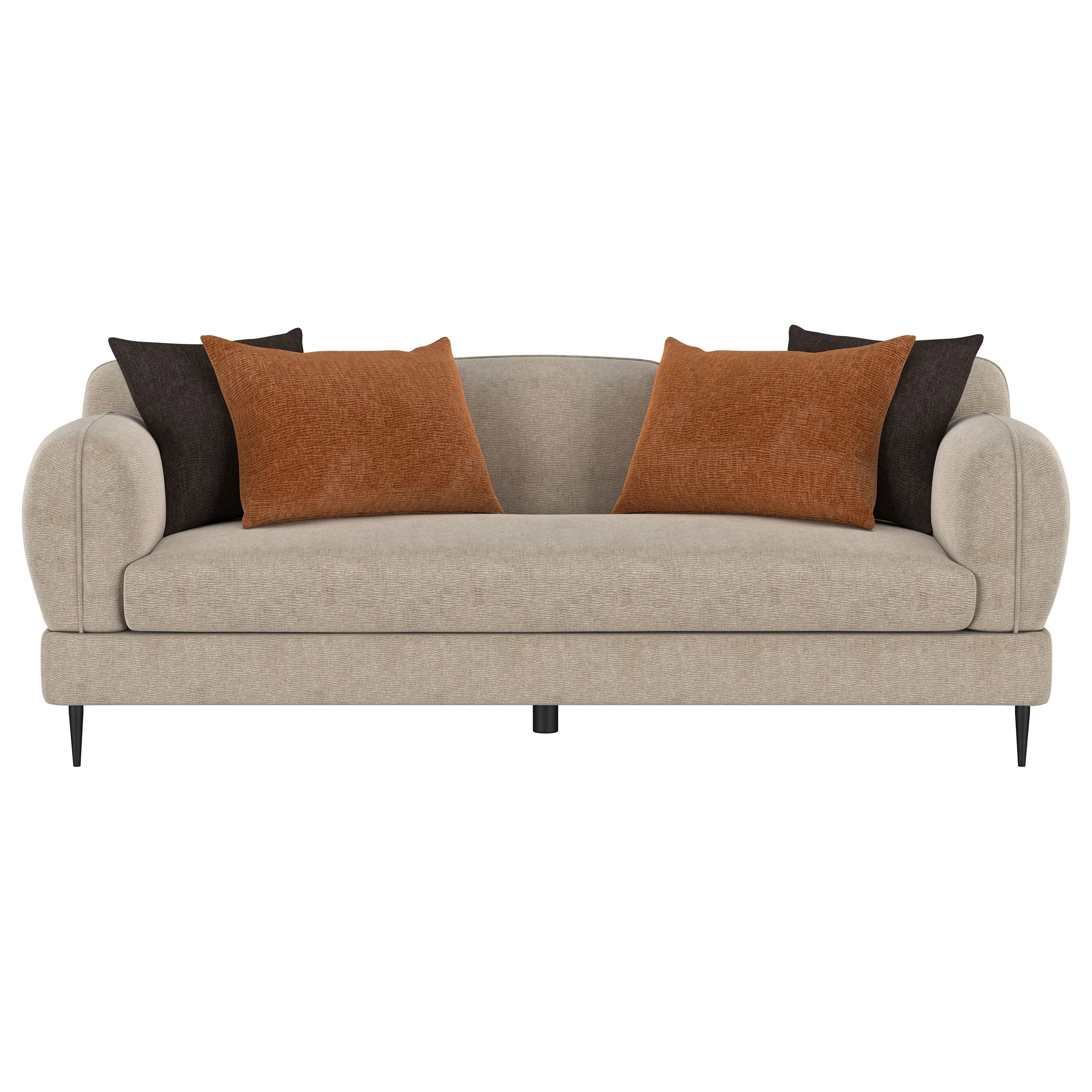 Jade Chenille Upholstered Sofa Set - Image 9