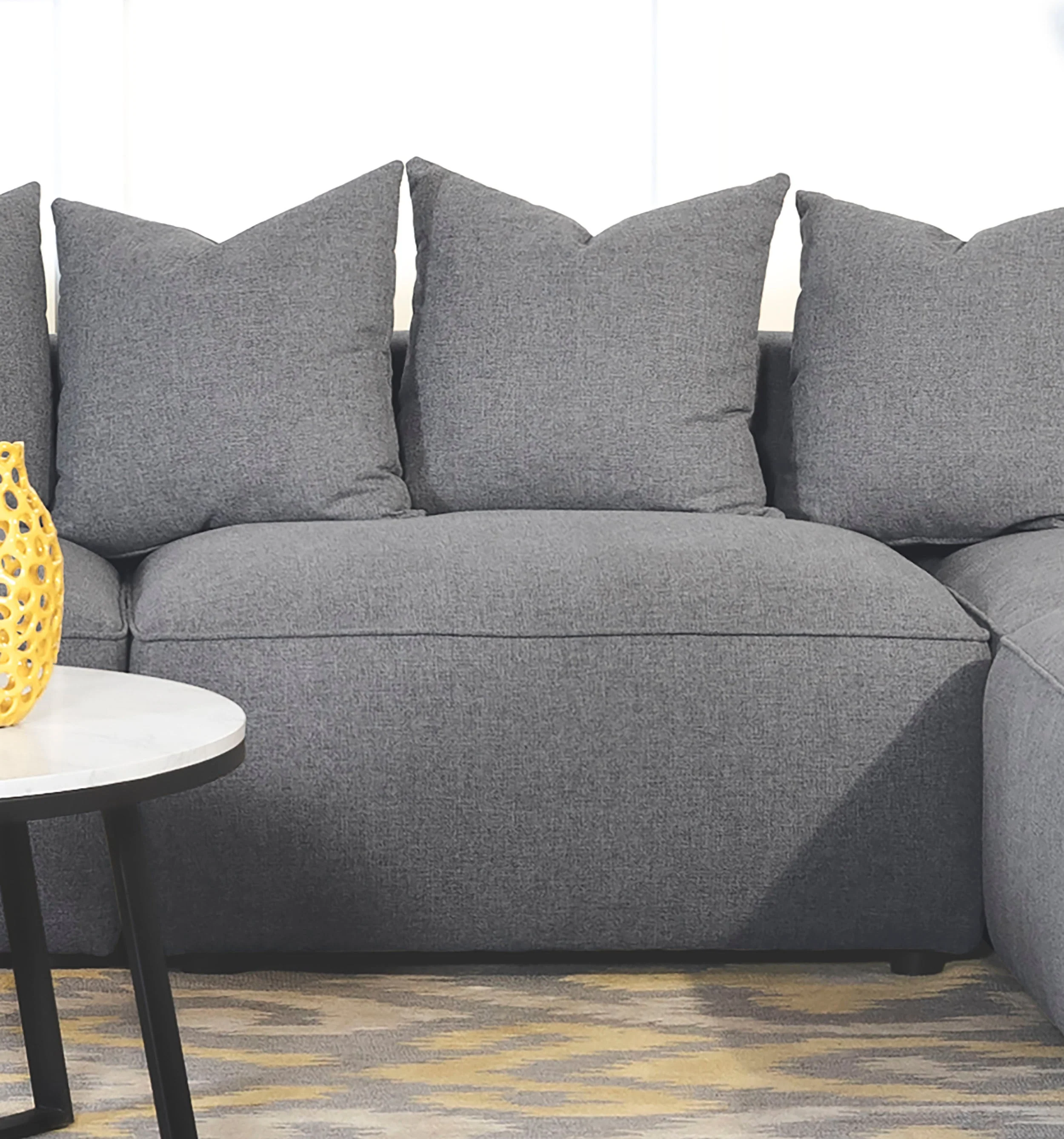 Jennifer Upholstered Armless Chair - Image 5