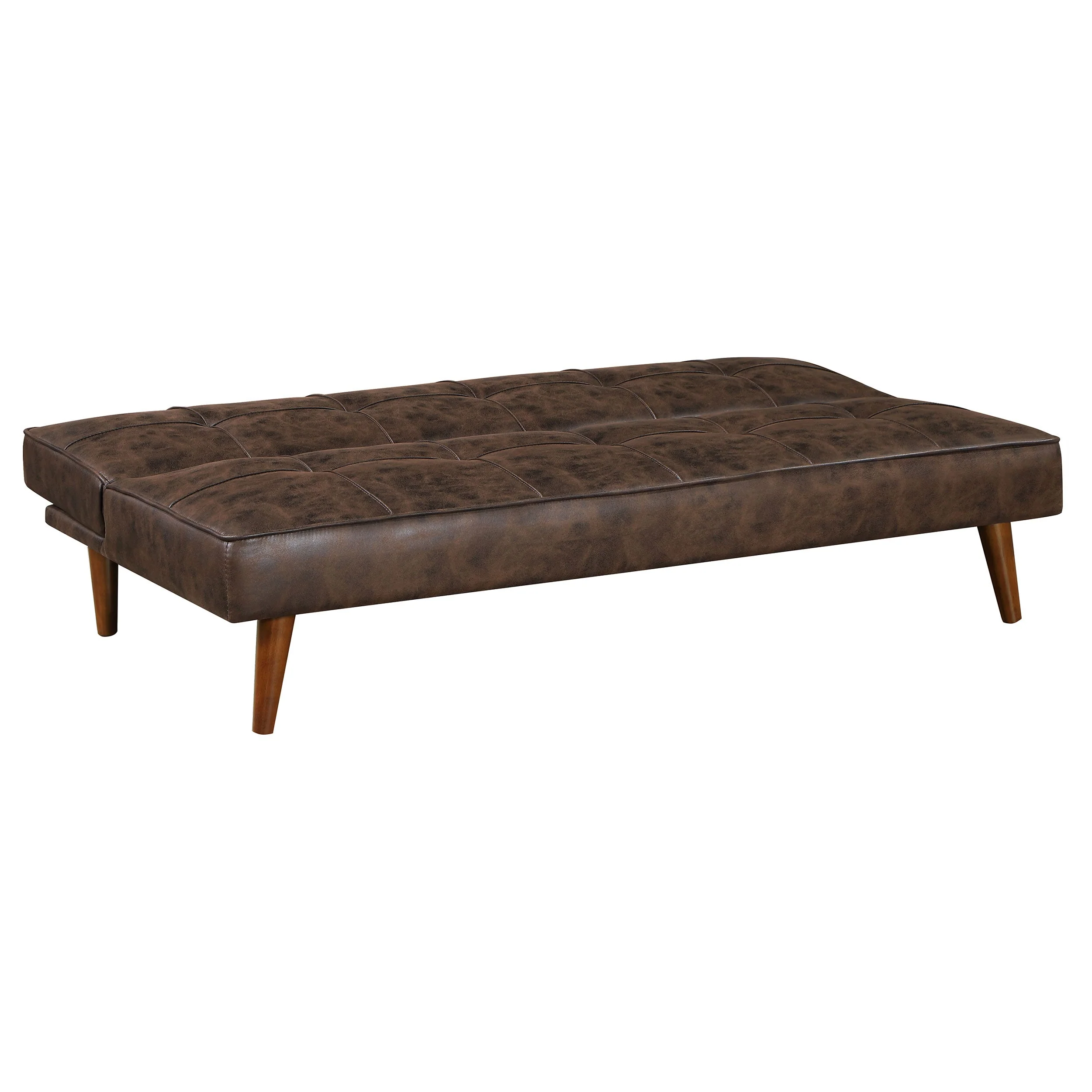Jenson Upholstered Tufted Convertible Sofa Bed - Image 10