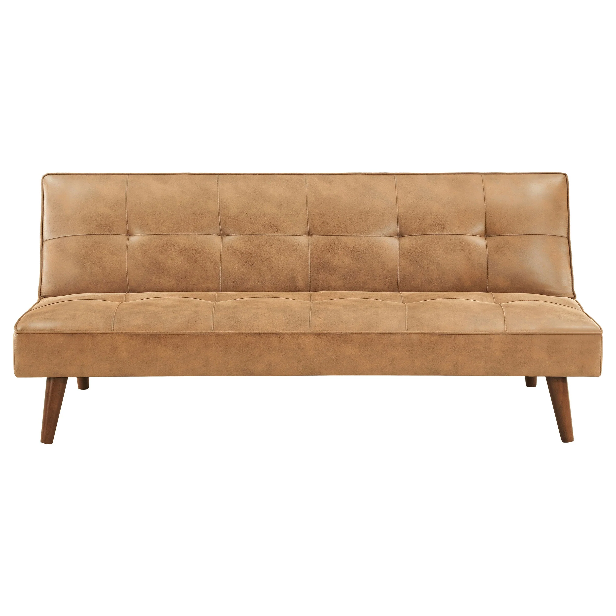 Jenson Upholstered Tufted Convertible Sofa Bed - Image 11