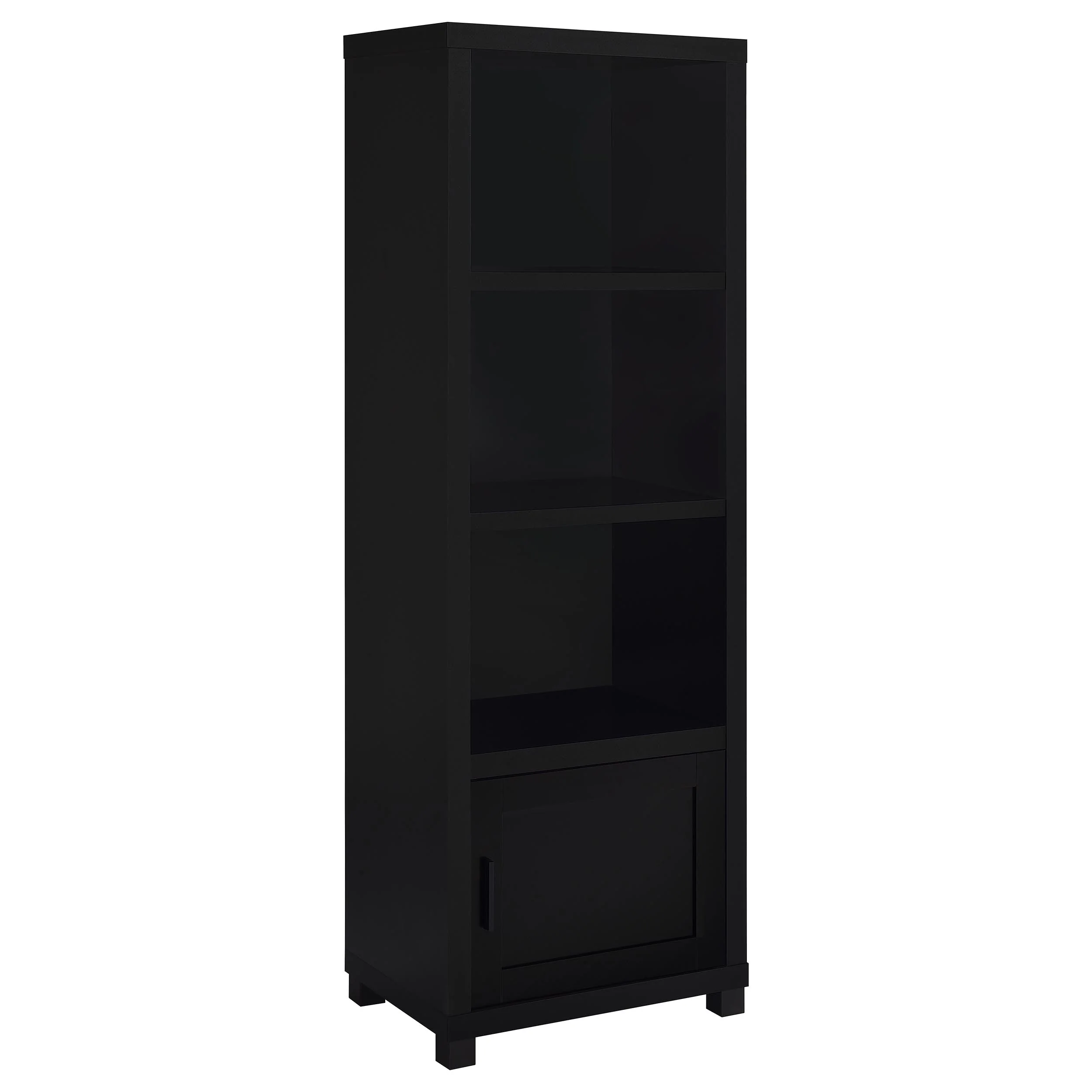 Jupiter 3-piece Entertainment Center 79-inch TV Stand Black - Image 4