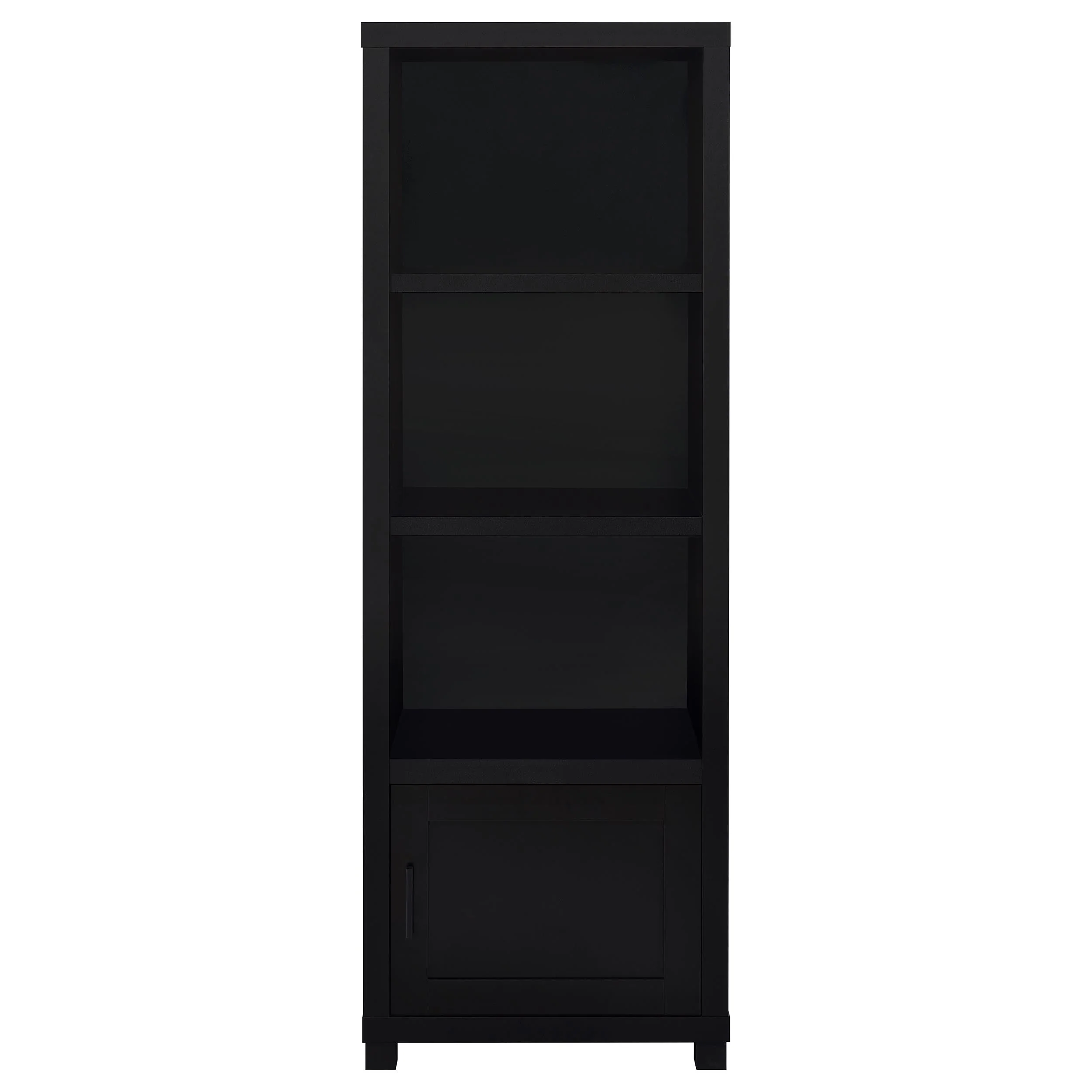 Jupiter 3-piece Entertainment Center 79-inch TV Stand Black - Image 6