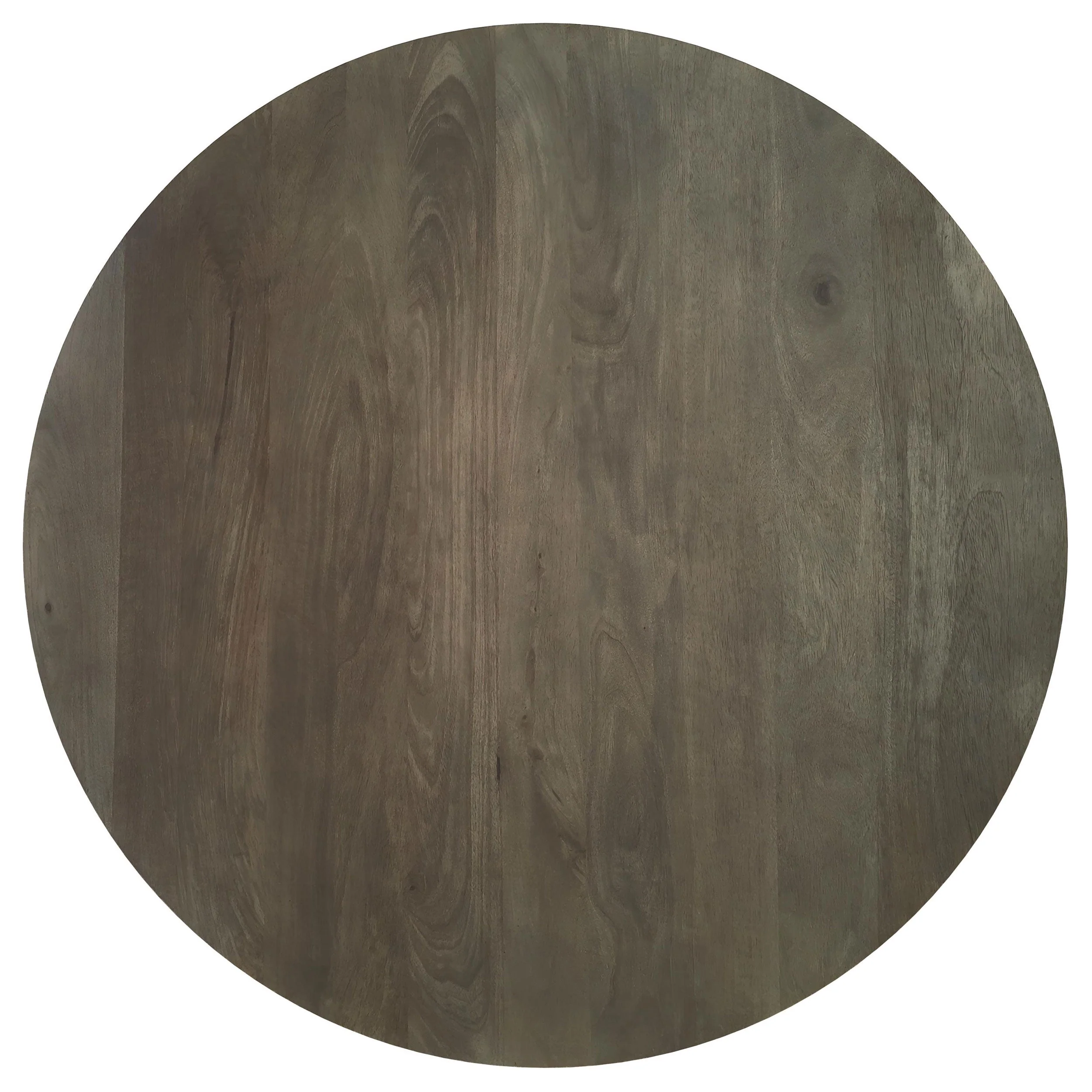 Kinkaid Round Solid Mango Wood Coffee Table Brown - Image 6