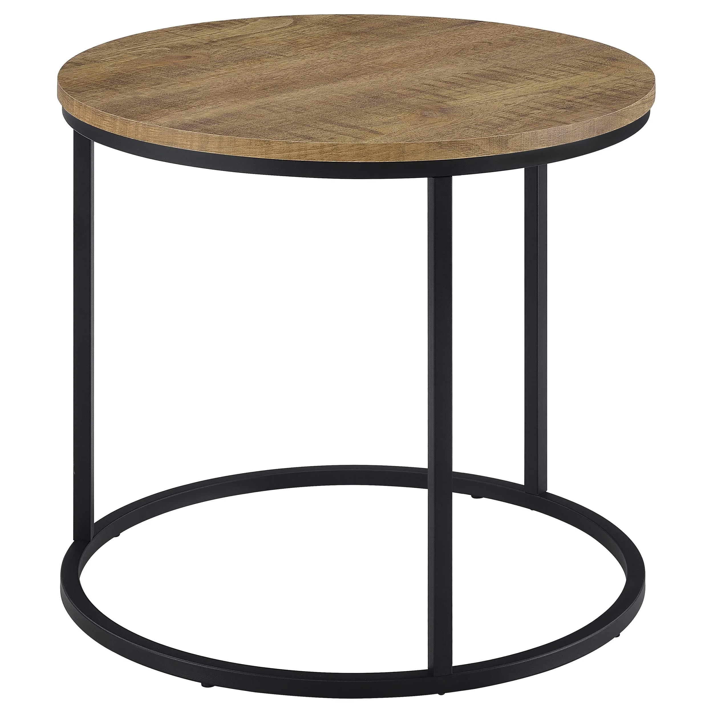 Lainey Round Faux Marble Side End Table - Image 21