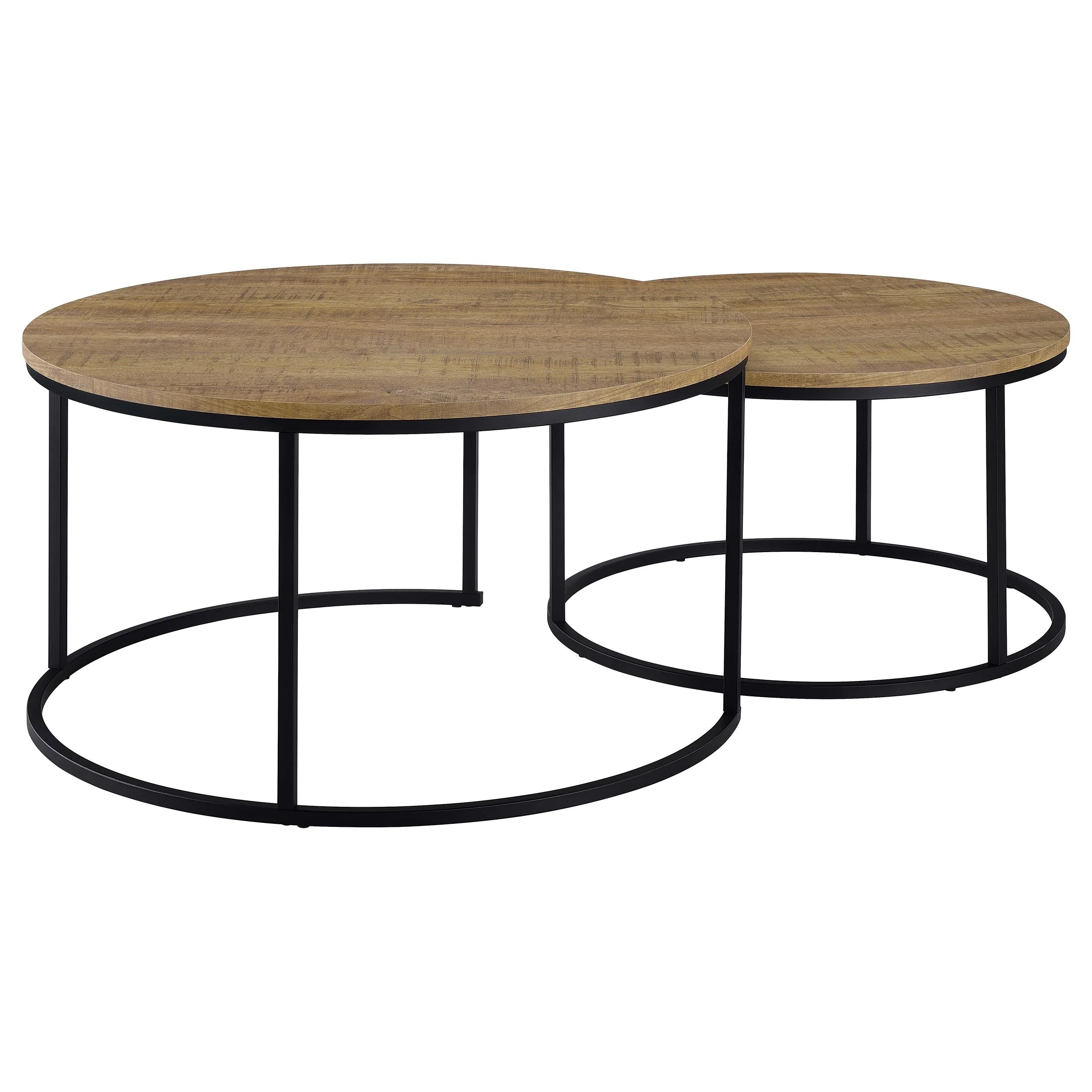 Lainey Round Faux Marble Nesting Coffee Table - Image 22