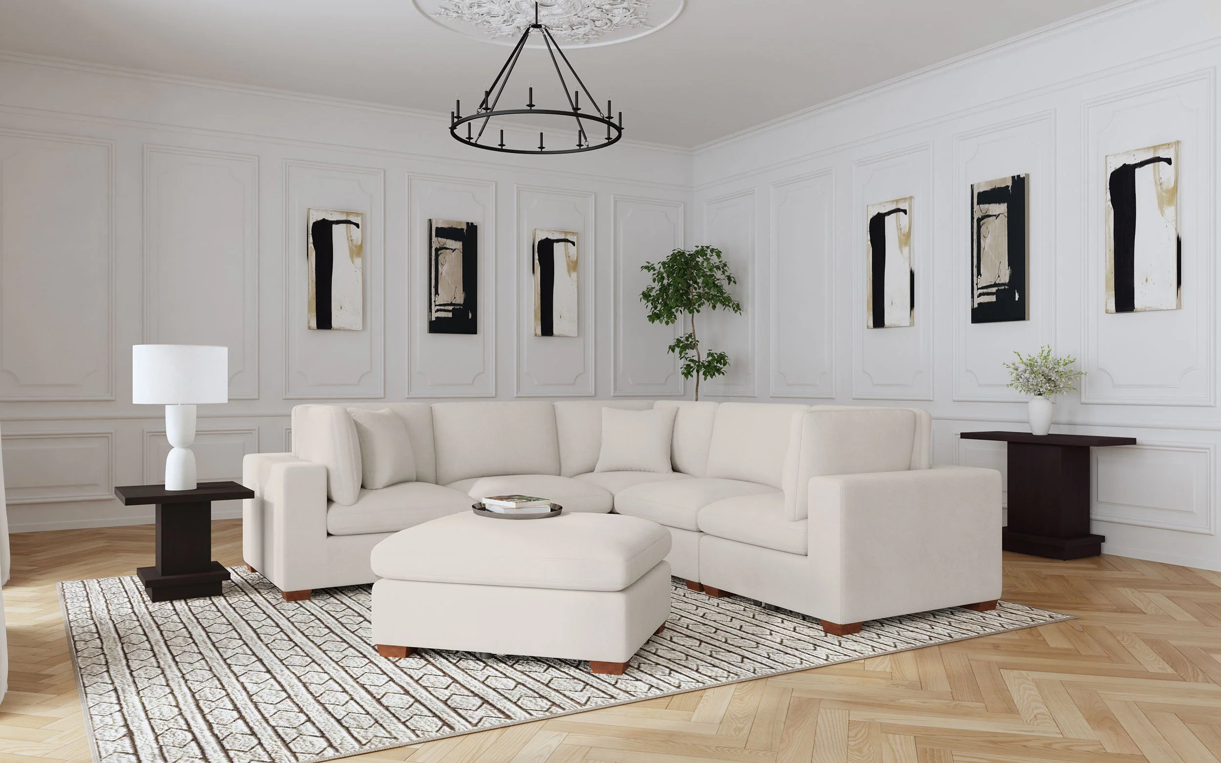 Lakeview Upholstered Modular Sectional Sofa - Image 7