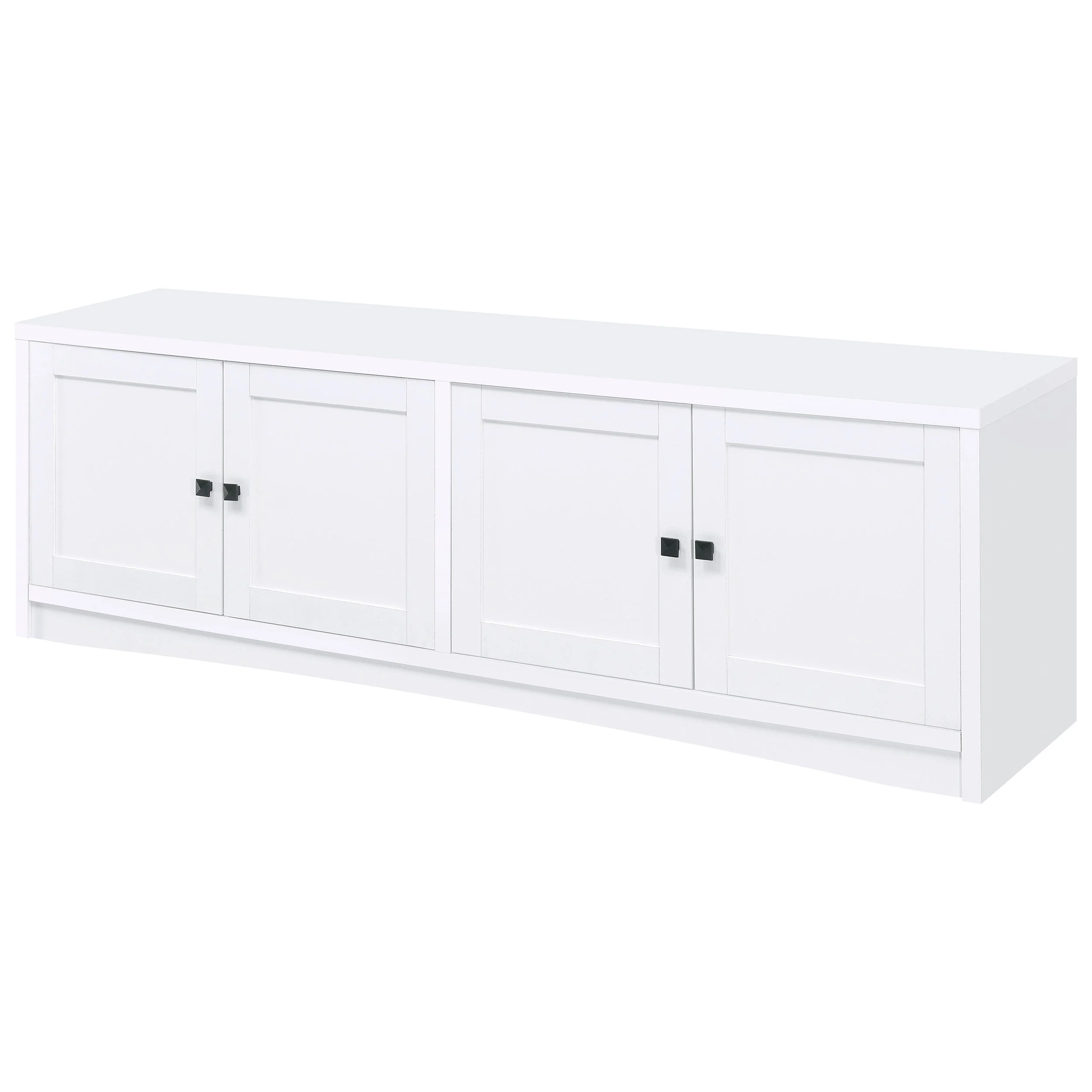 Laughlin 4-door Engineered Wood 78-inch TV Stand - Image 11