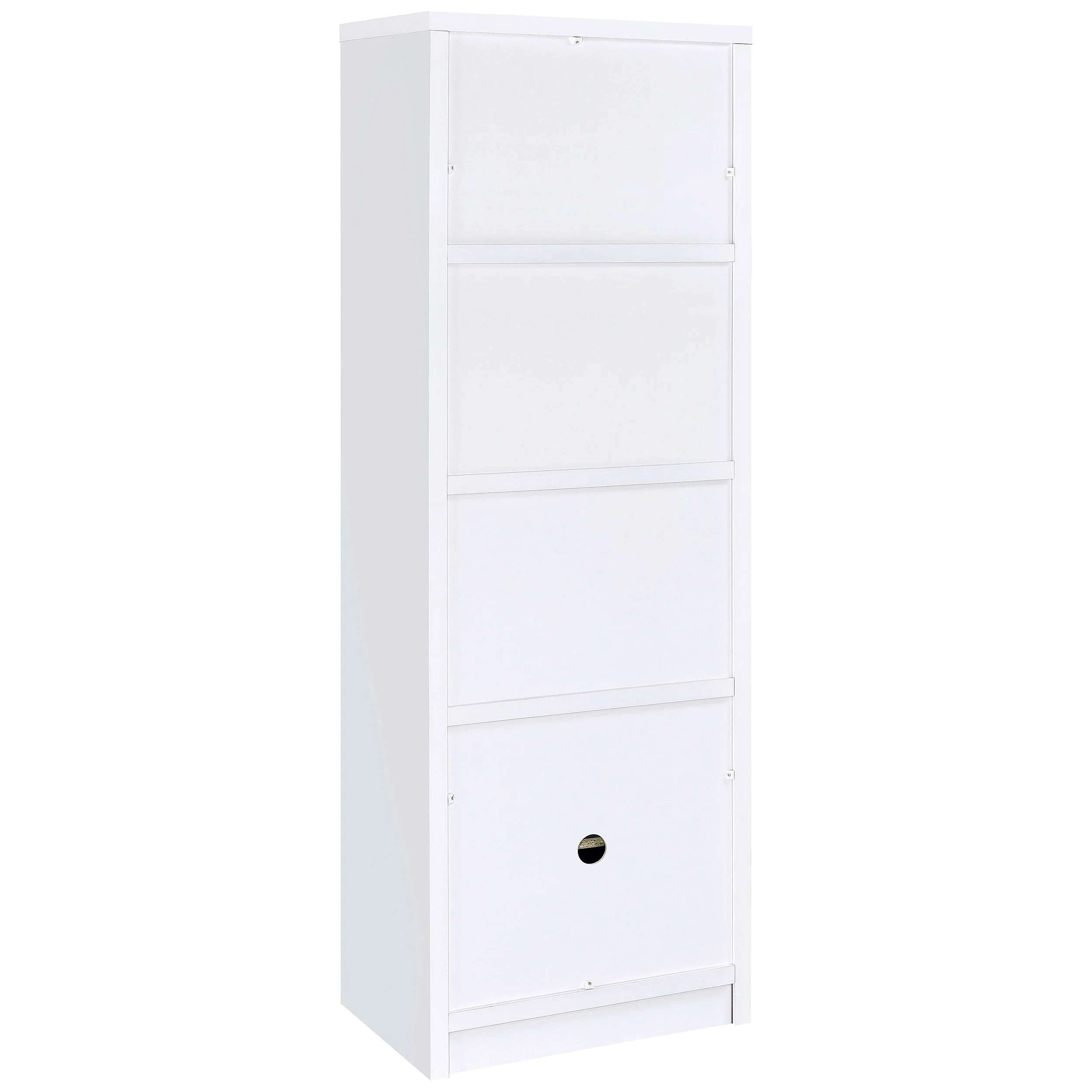 Laughlin 3-shelf Engineered Wood Media Tower - Image 15