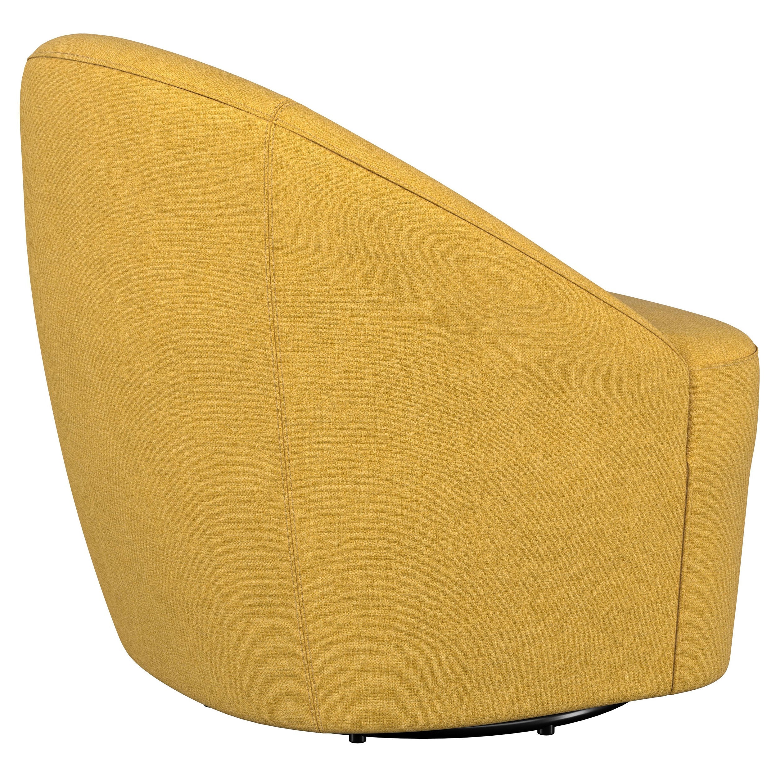Leon Upholstered Accent Swivel Chair - Image 18