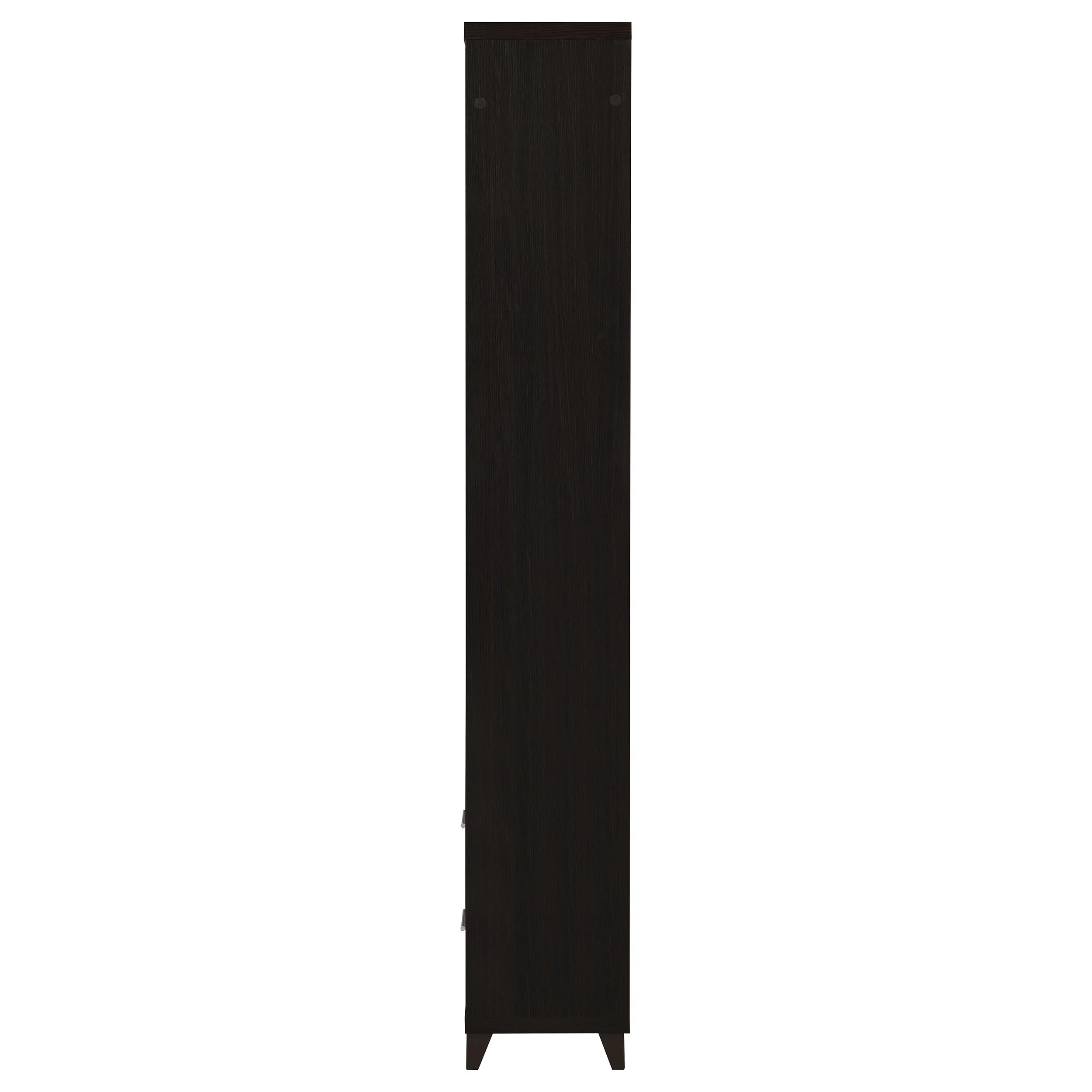 Lewes 4-shelf Engineered Wood Media Tower Cappuccino - Image 6