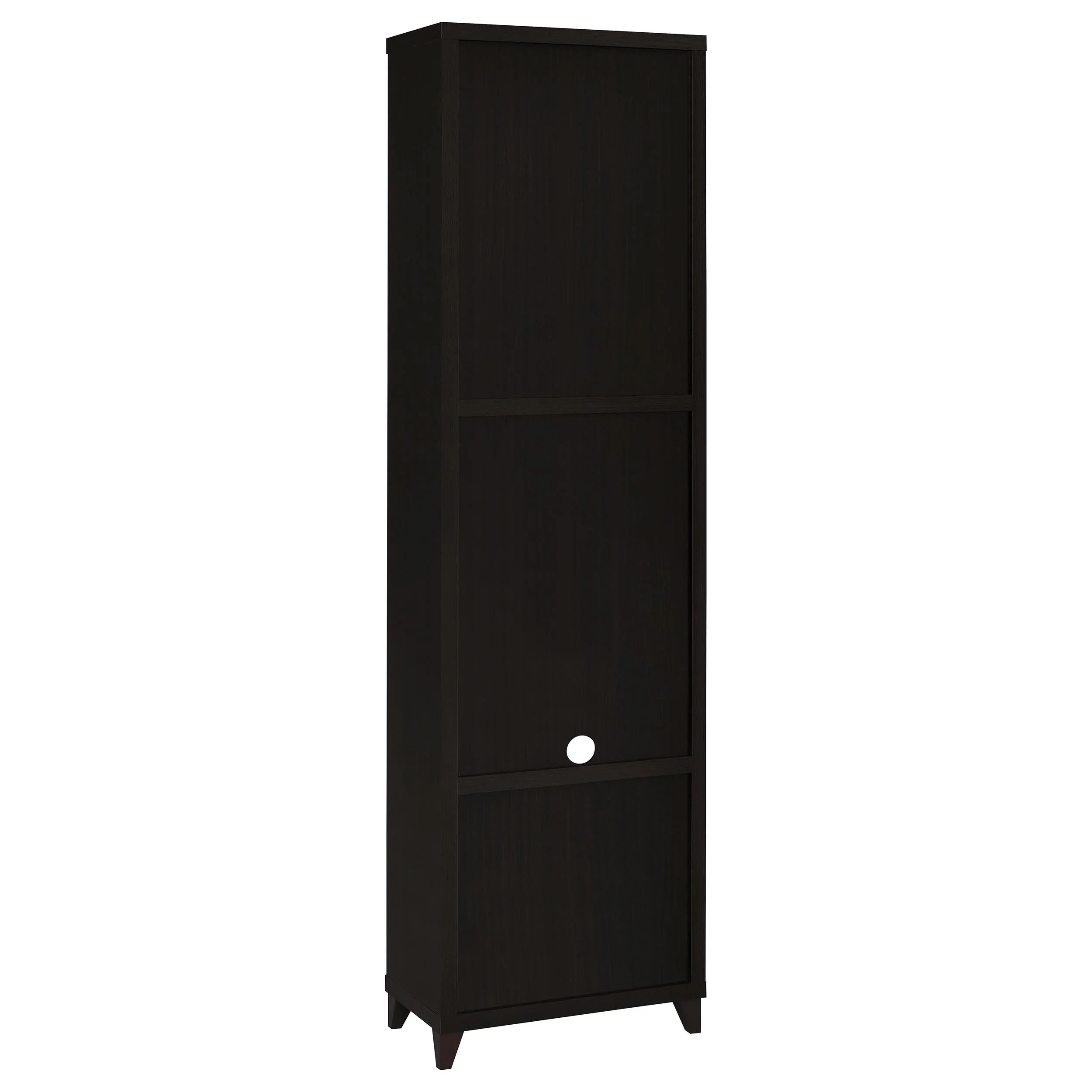 Lewes 4-shelf Engineered Wood Media Tower Cappuccino - Image 7