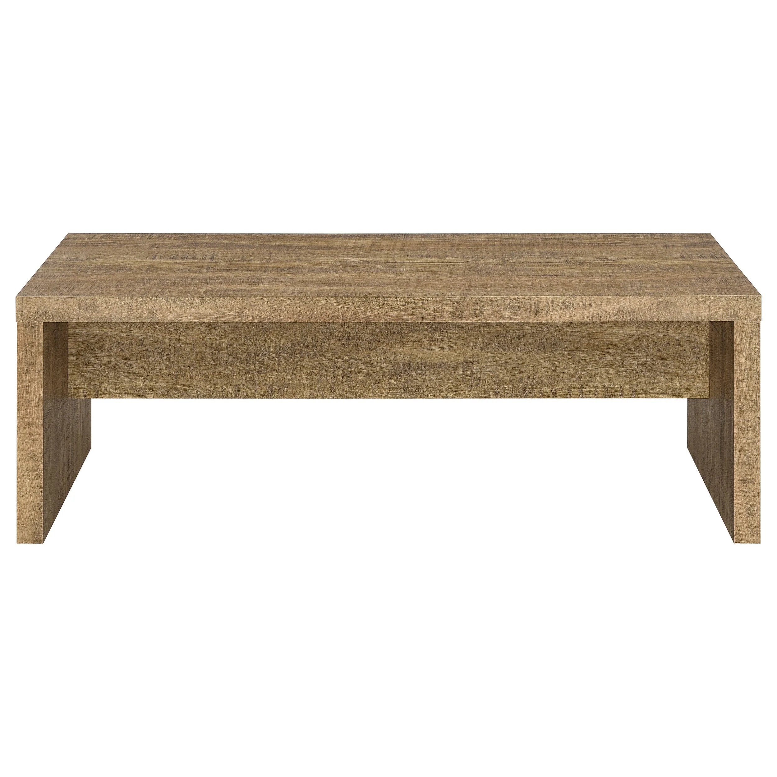 Lynette Rectangular Engineered Wood Coffee Table Mango - Image 4