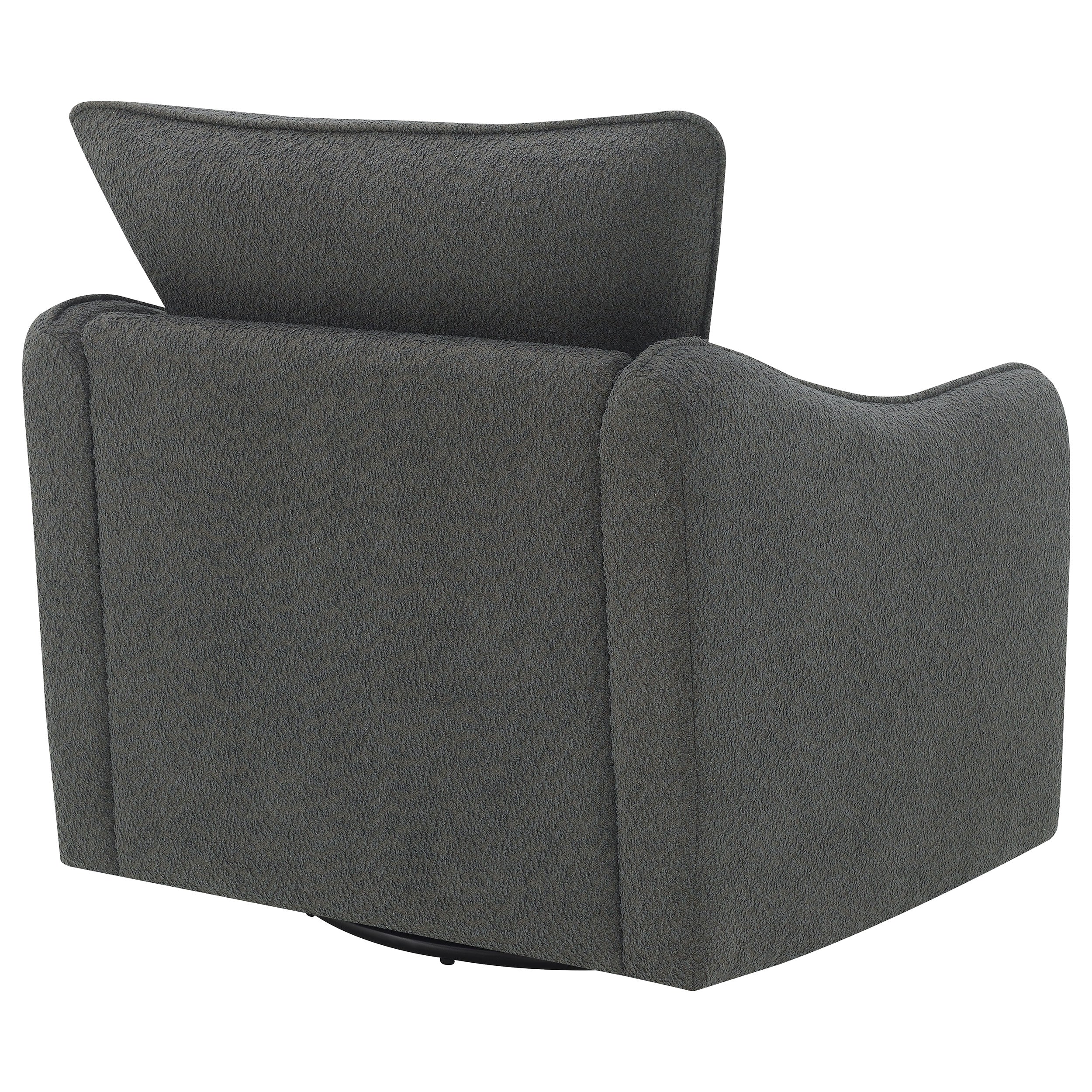 Madia Upholstered Sloped Arm Swivel Glider Chair - Image 16