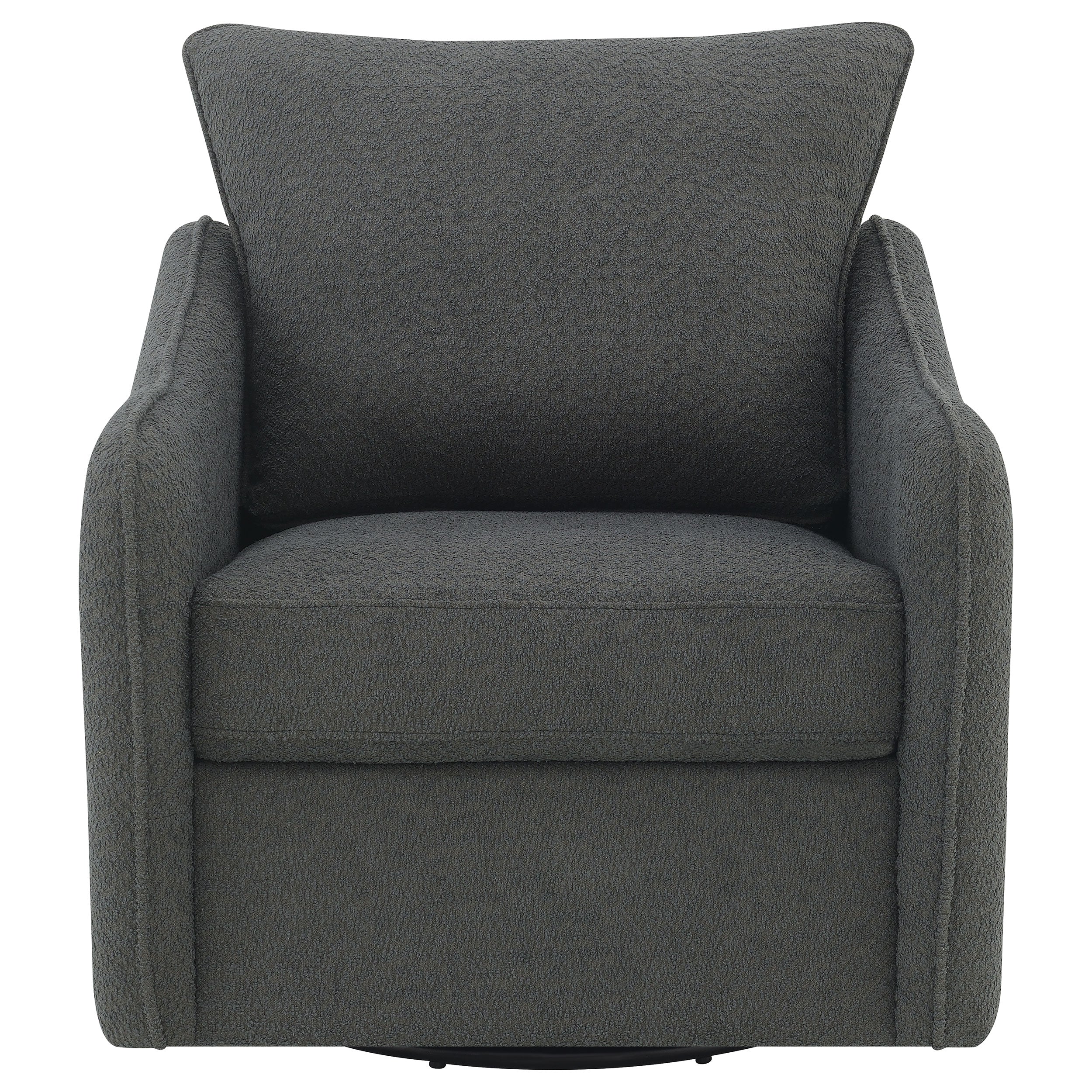 Madia Upholstered Sloped Arm Swivel Glider Chair - Image 8