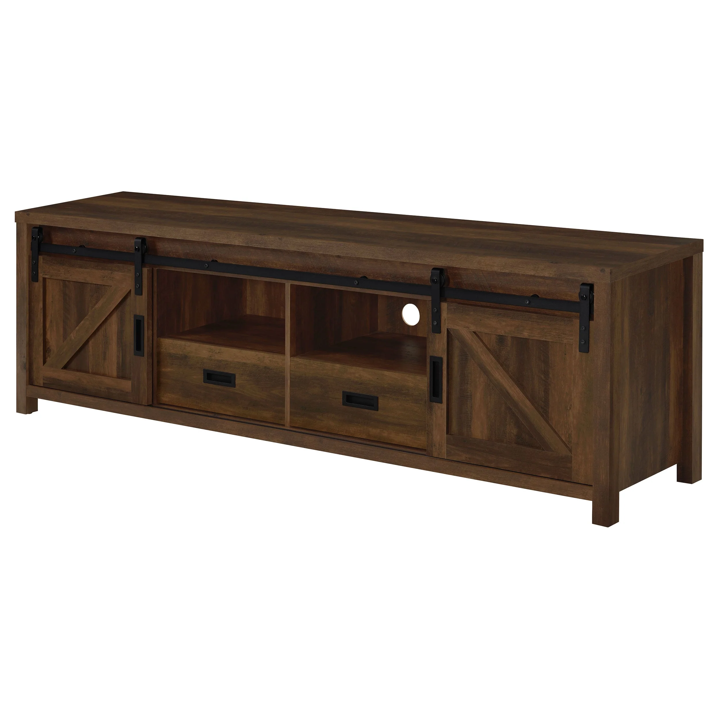 Madra 2-door Engineered Wood 79-inch TV Stand - Image 14