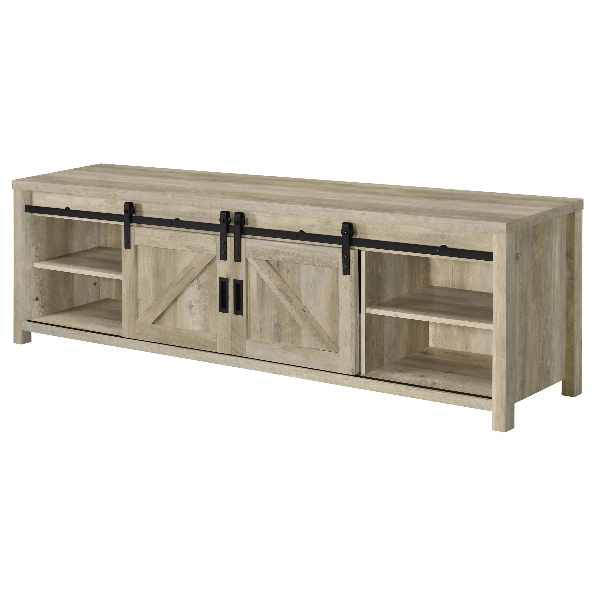 Madra 2-door Engineered Wood 79-inch TV Stand - Image 15