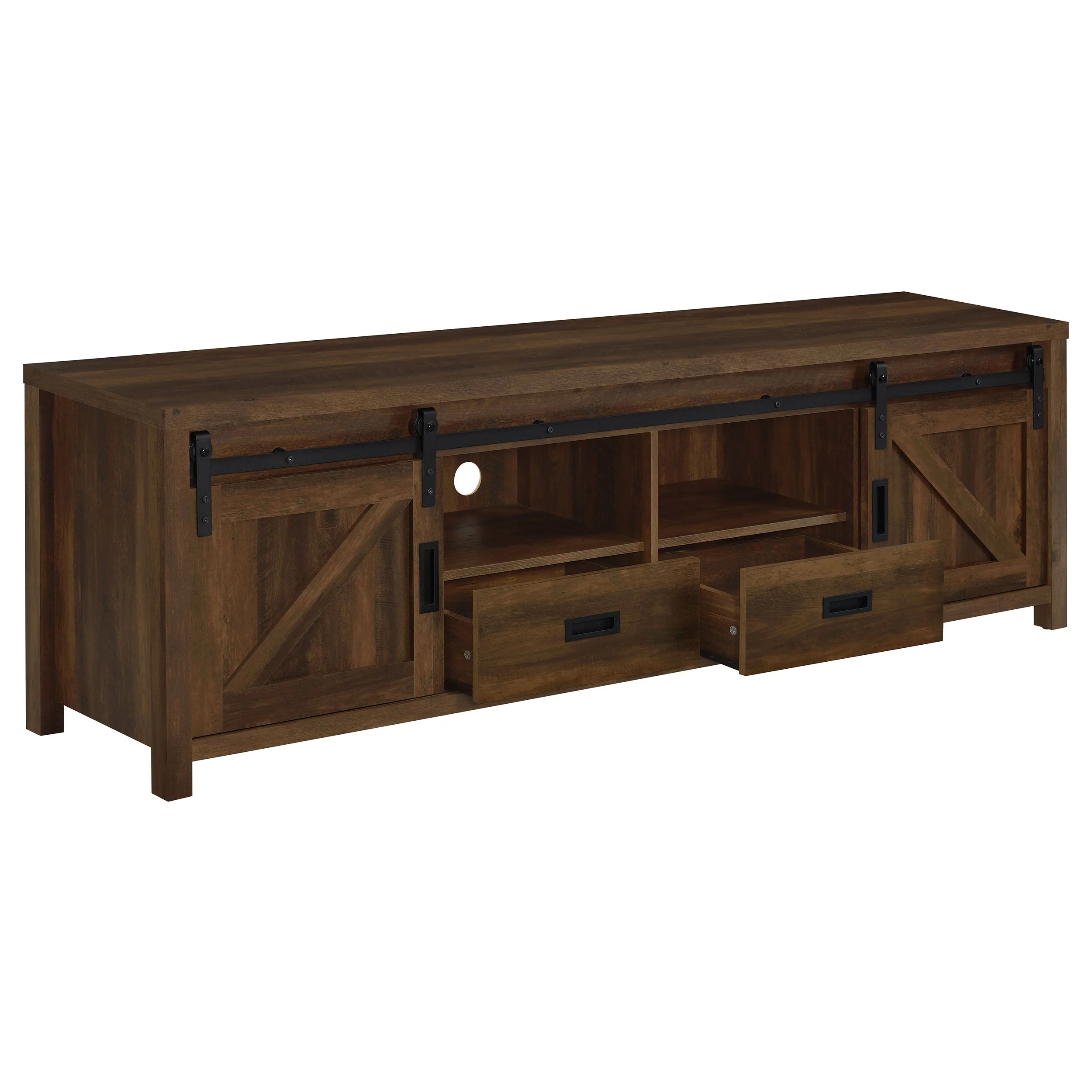 Madra 2-door Engineered Wood 79-inch TV Stand - Image 8