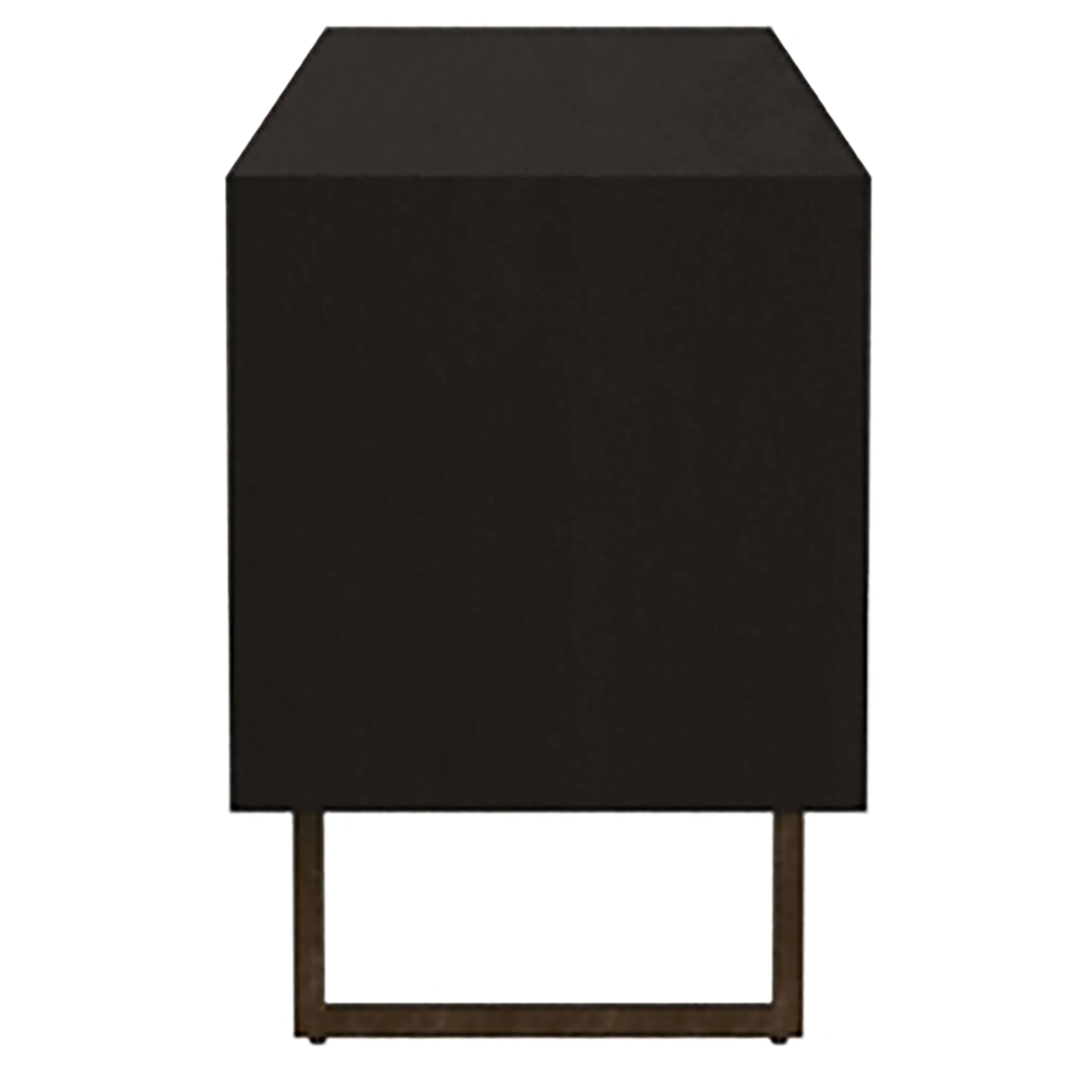 Marsden 2-door Mango Wood 70-inch TV Stand Charcoal Black - Image 8