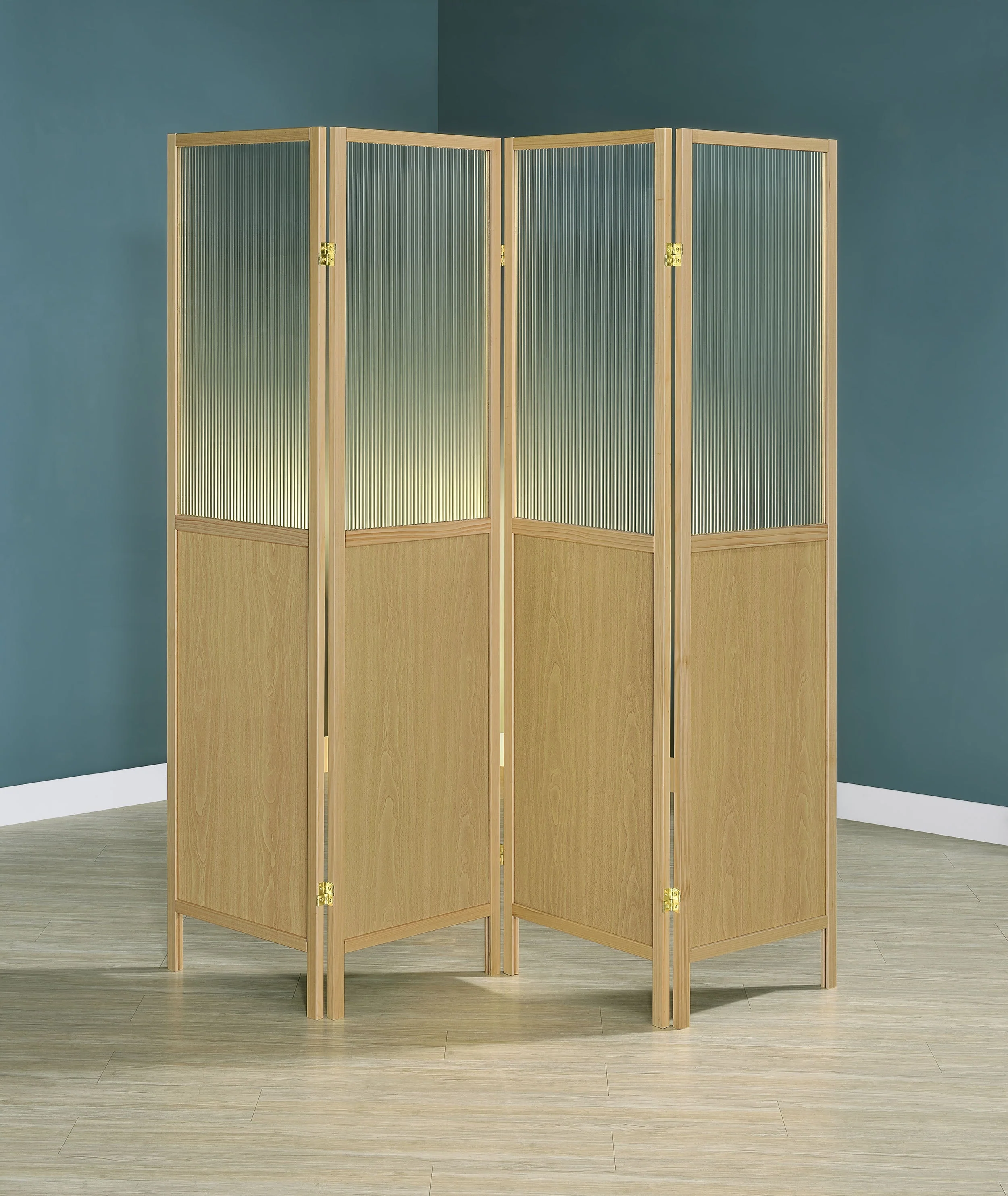 Mattison 4-Panel Room Divider Folding Shoji Screen - Image 5