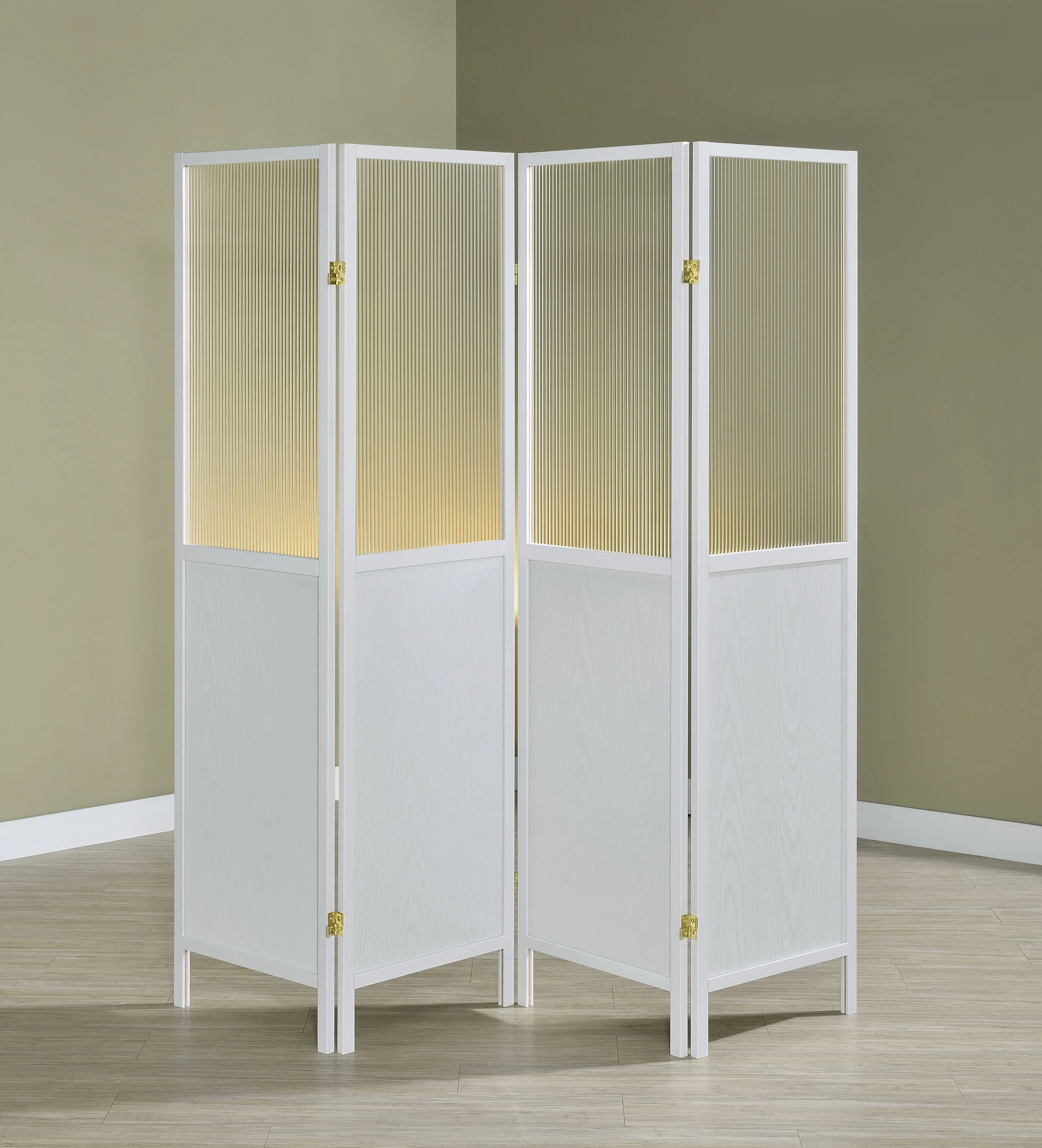 Mattison 4-Panel Room Divider Folding Shoji Screen - Image 6