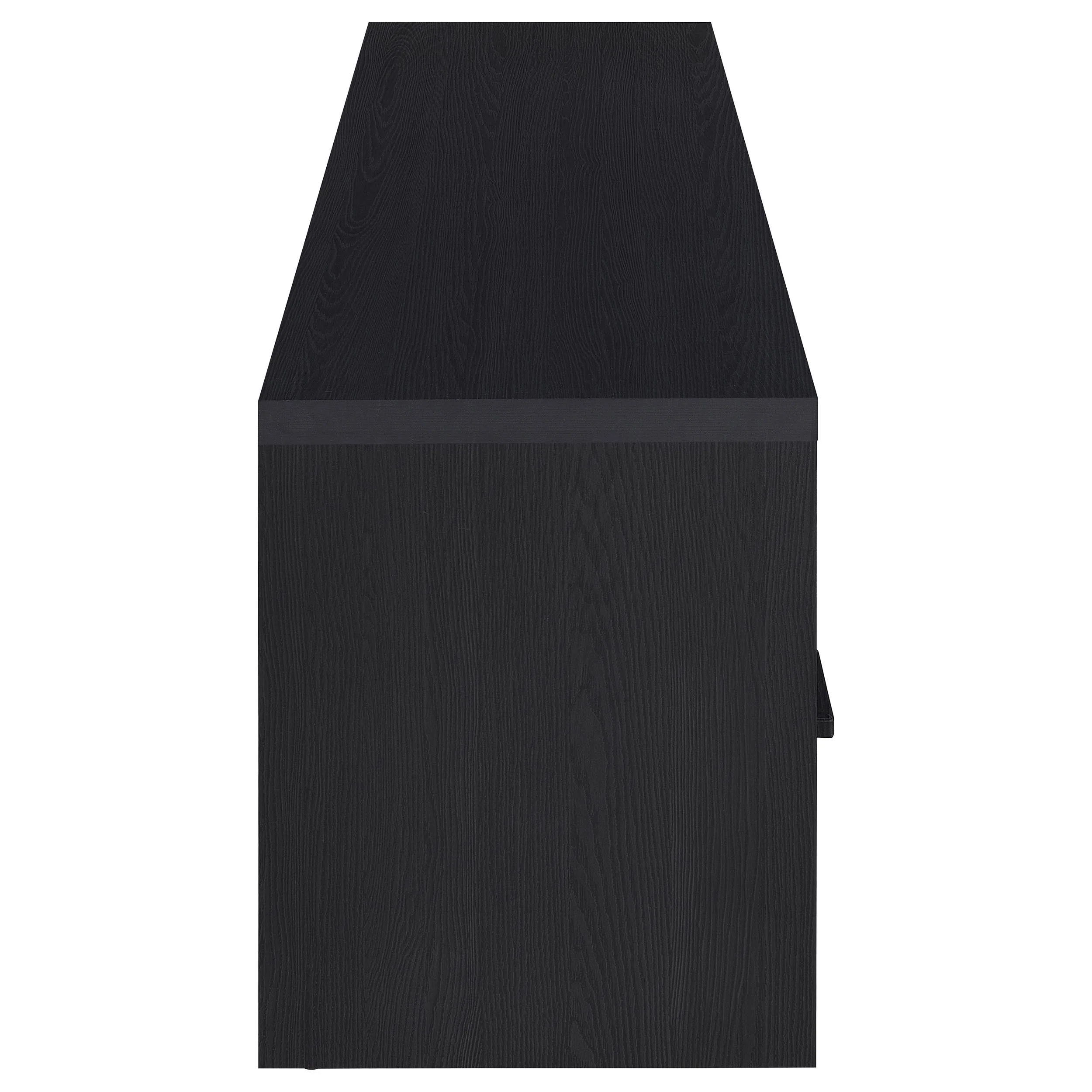 Murray 70-inch 2-door TV Stand Media Console Black - Image 10