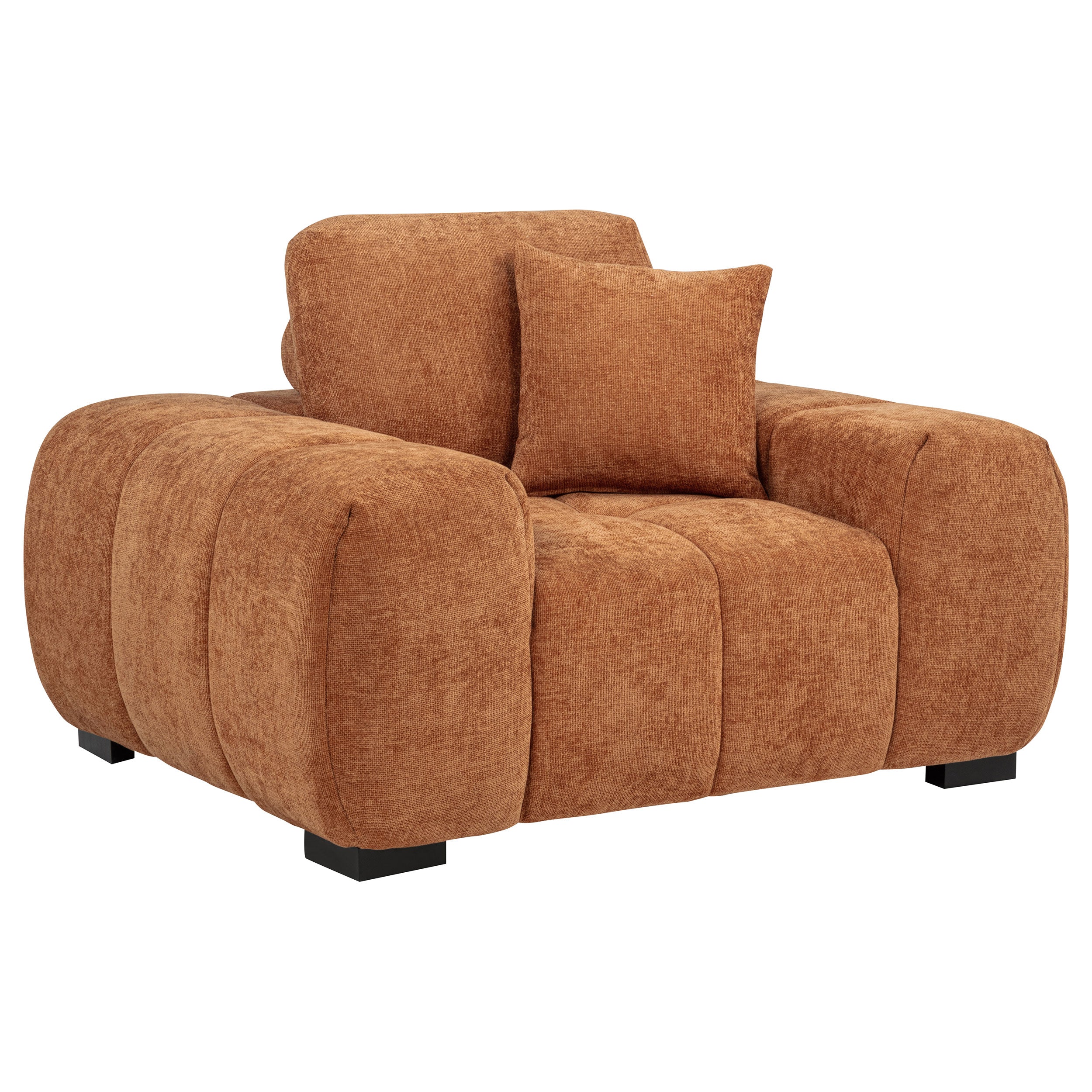 Octavia Upholstered Track Arm Accent Chair - Image 10