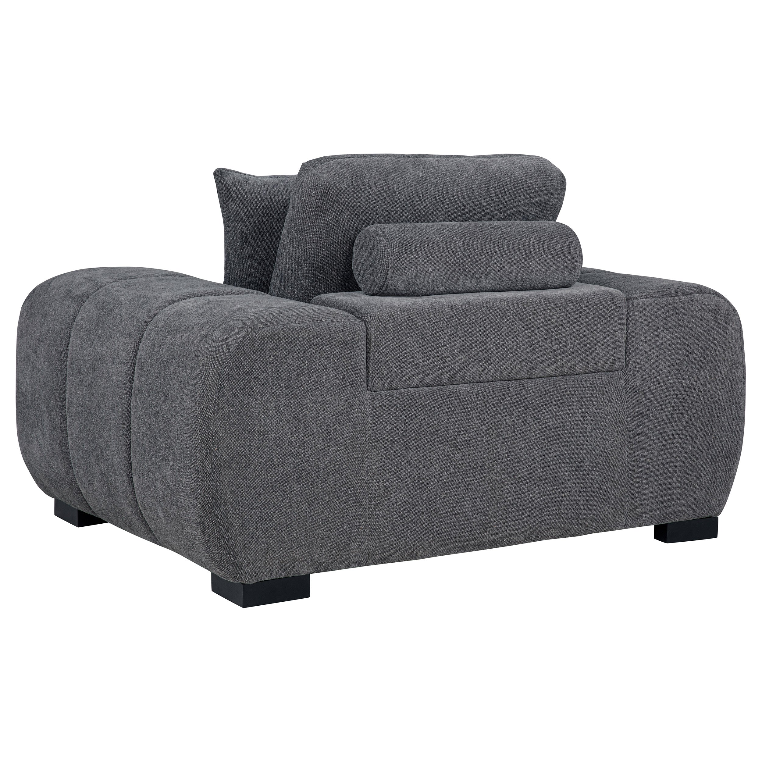 Octavia Upholstered Track Arm Accent Chair - Image 22
