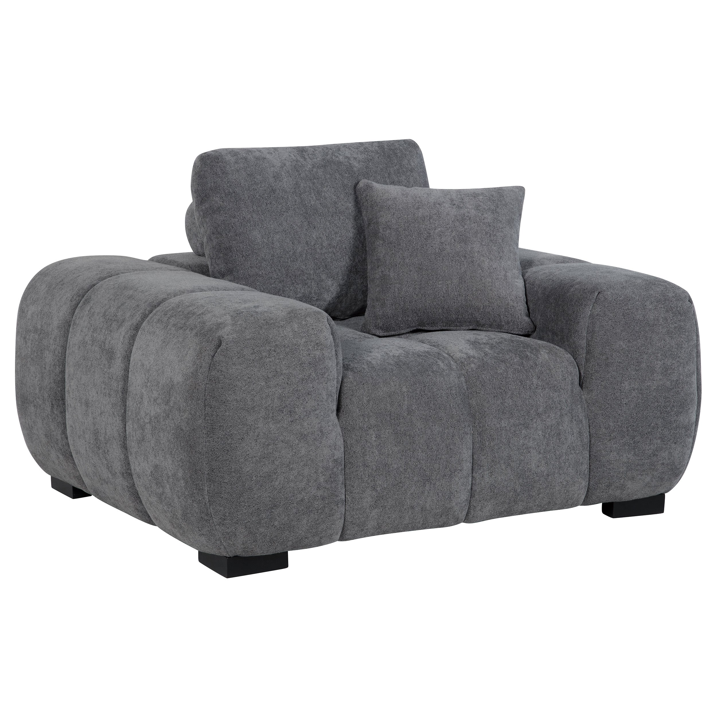 Octavia Upholstered Track Arm Accent Chair - Image 7