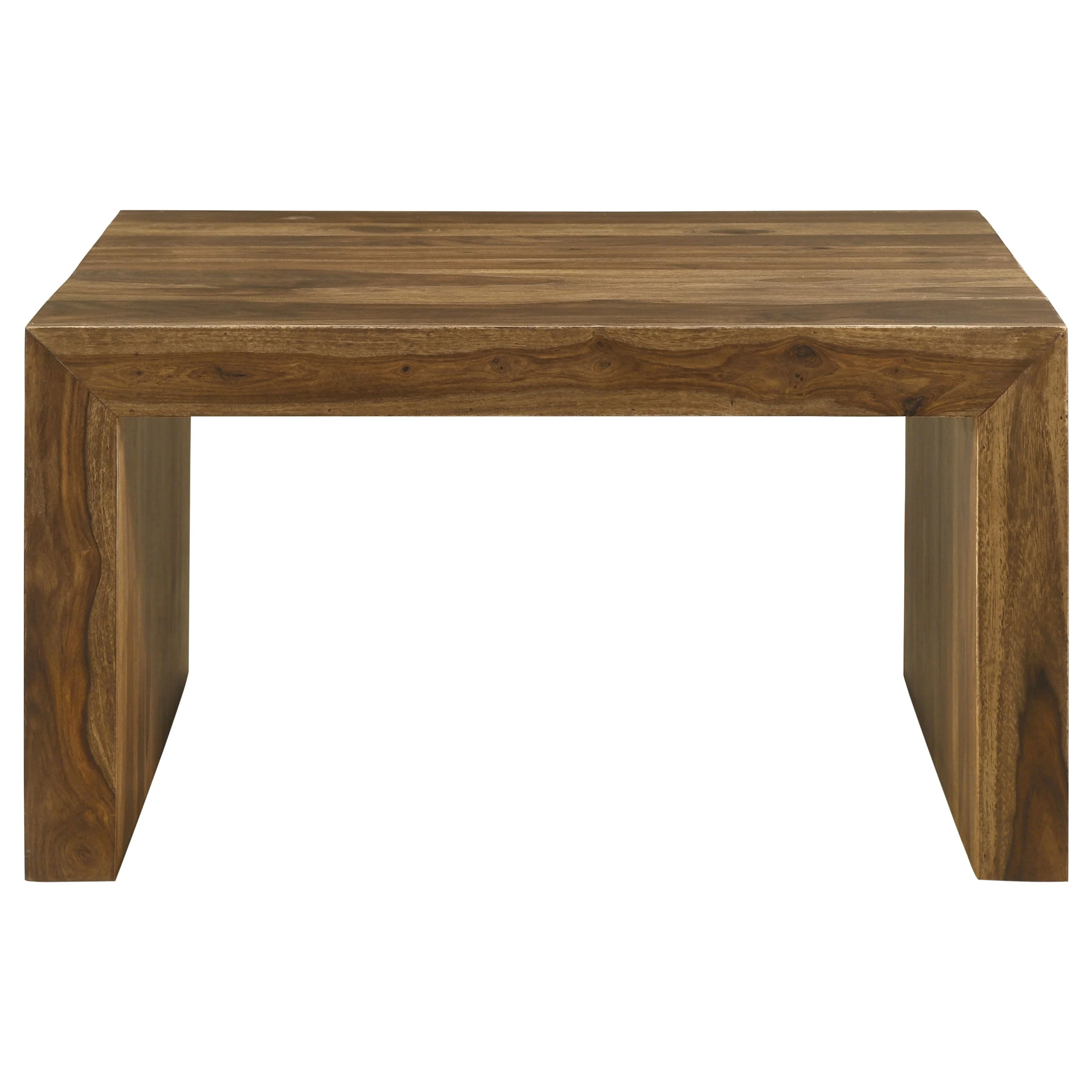 Odilia Solid Wood Coffee and End Table Set Auburn - Image 17