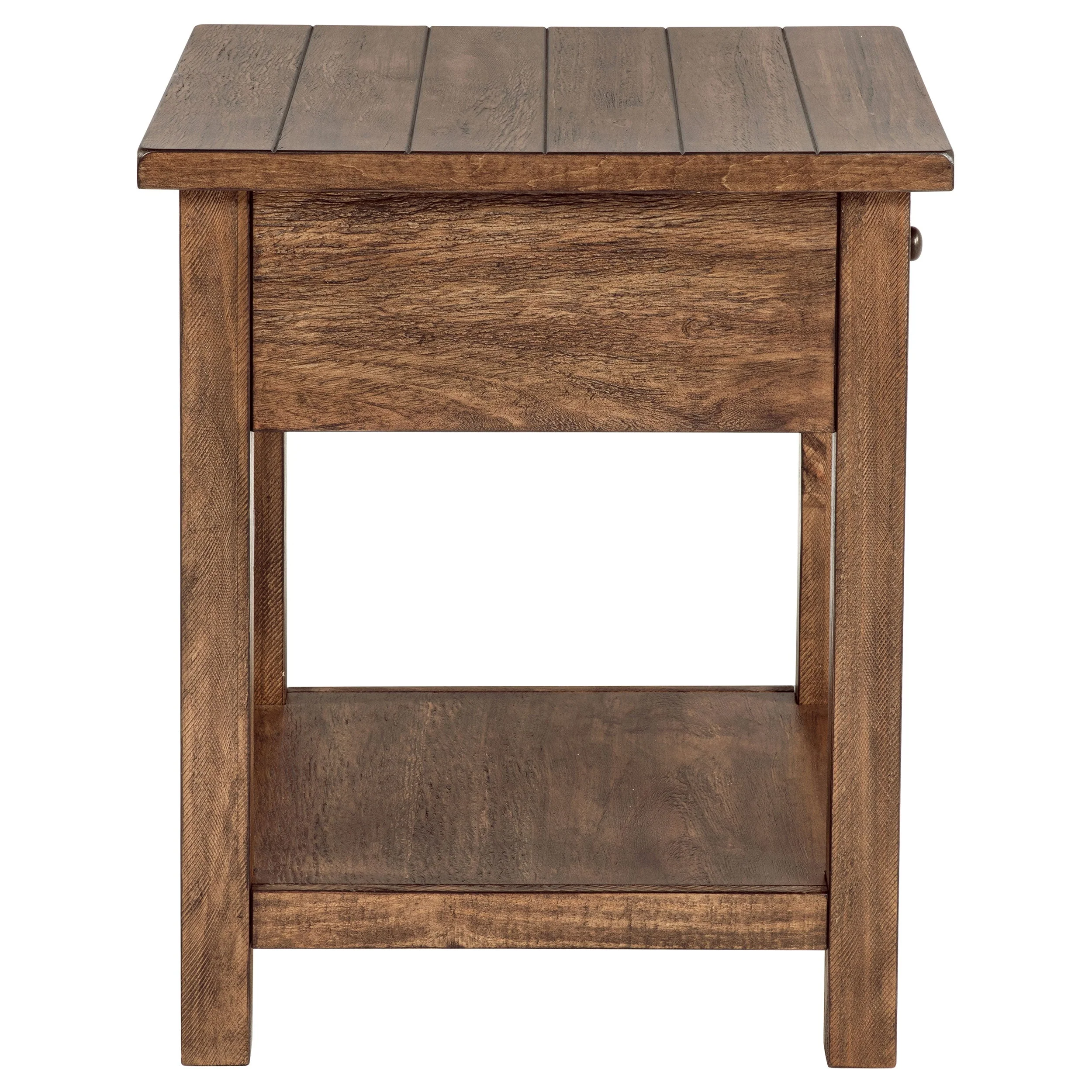 Payne 1-drawer Wood End Table with Shelf - Image 16