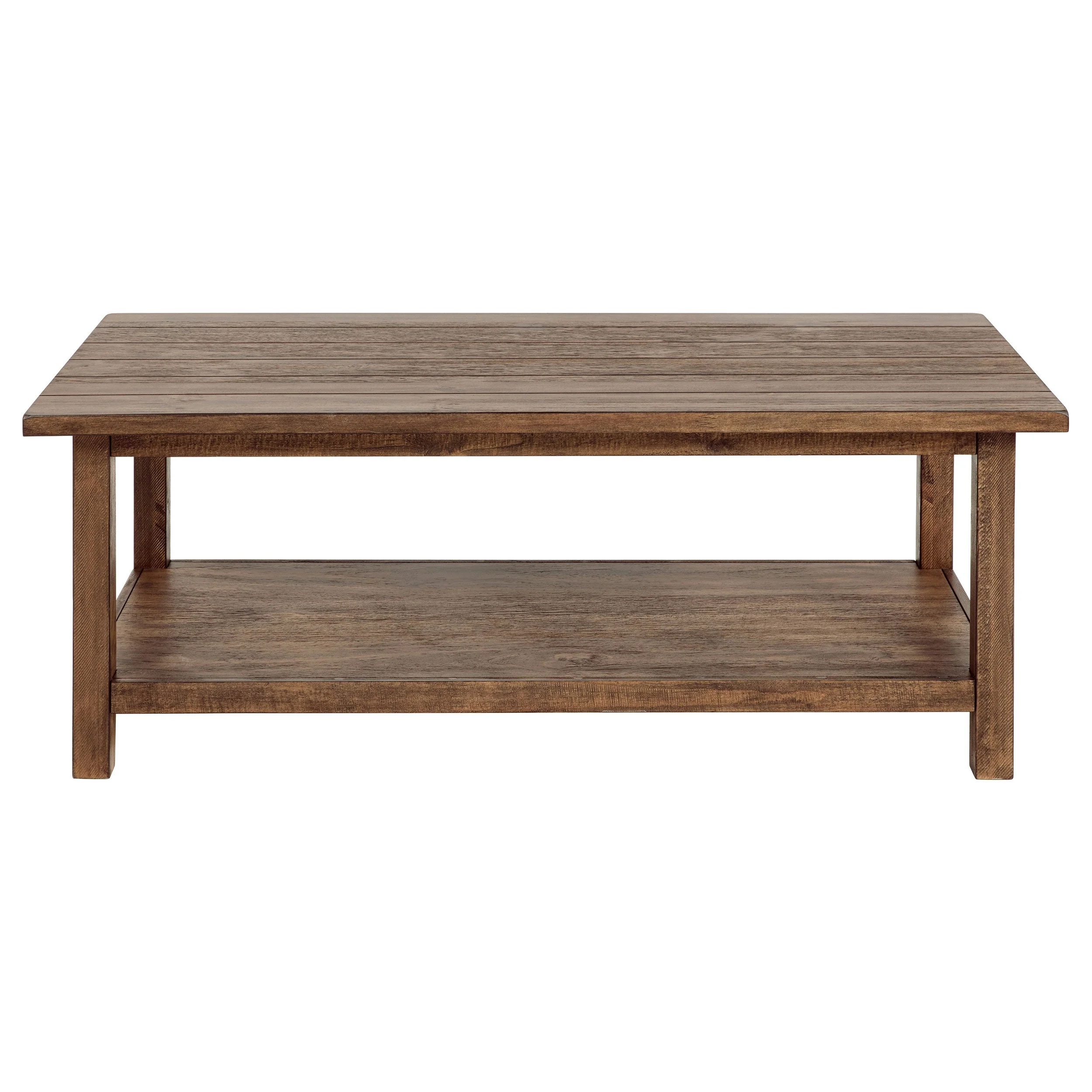 Payne Wood Coffee Table with Shelf - Image 10