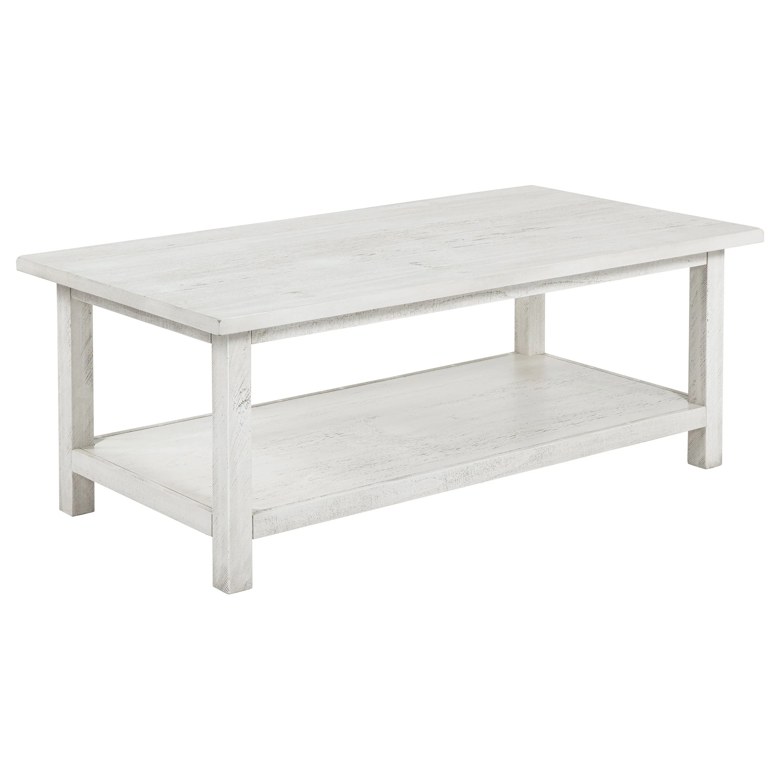 Payne Wood Coffee Table with Shelf - Image 5