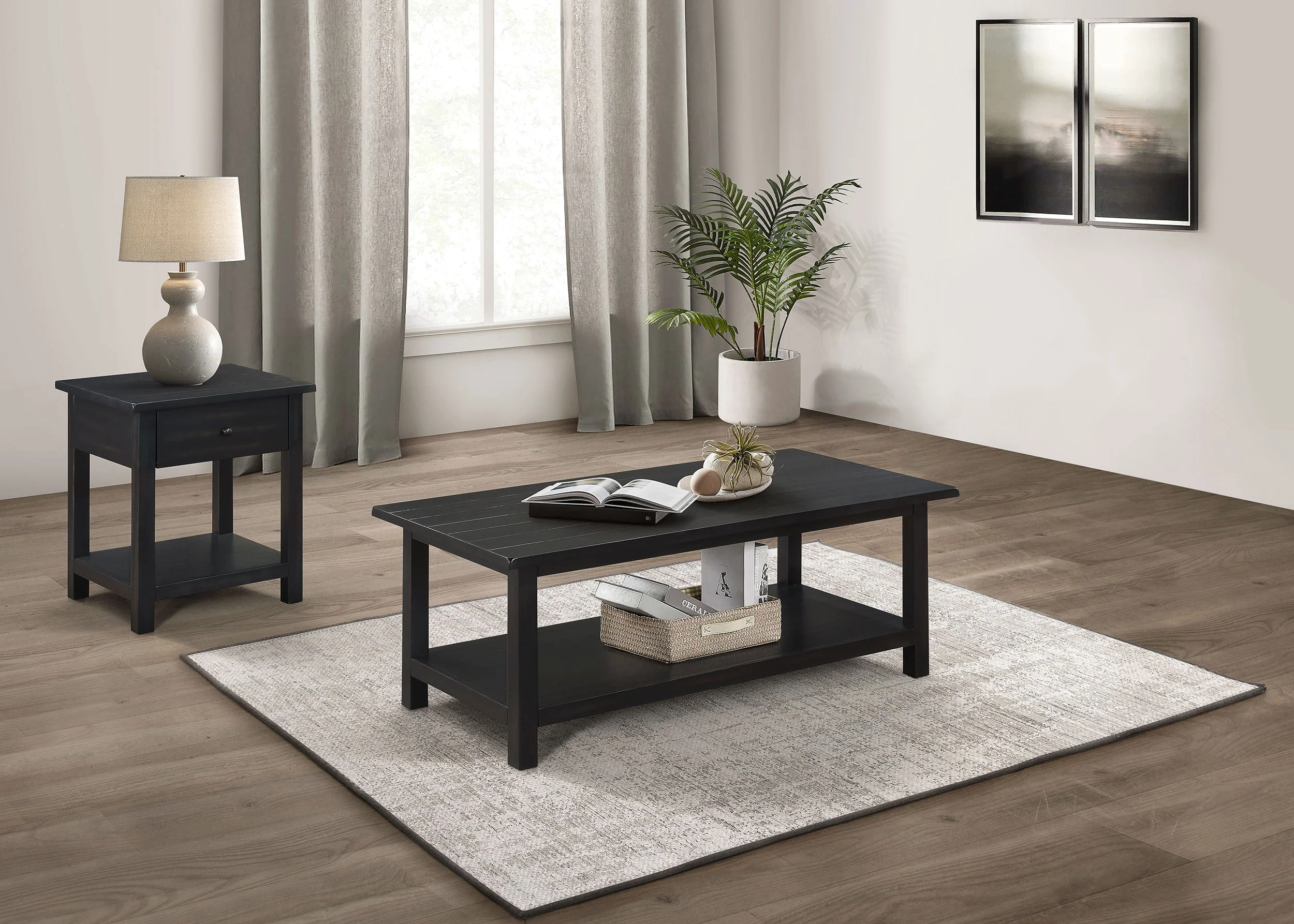 Payne Coffee and 1-drawer End Table Set - Image 11