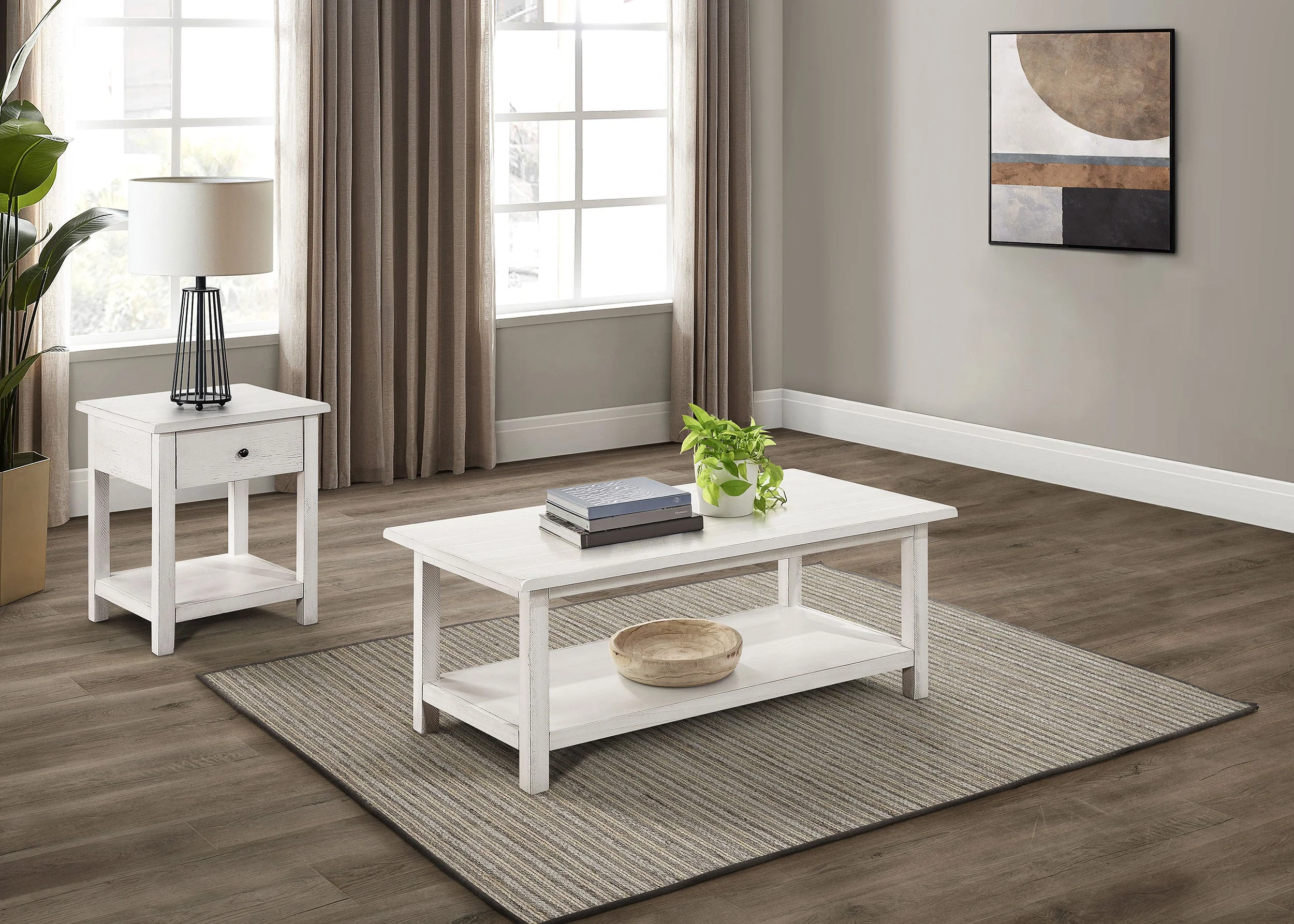 Payne Coffee and 1-drawer End Table Set - Image 9