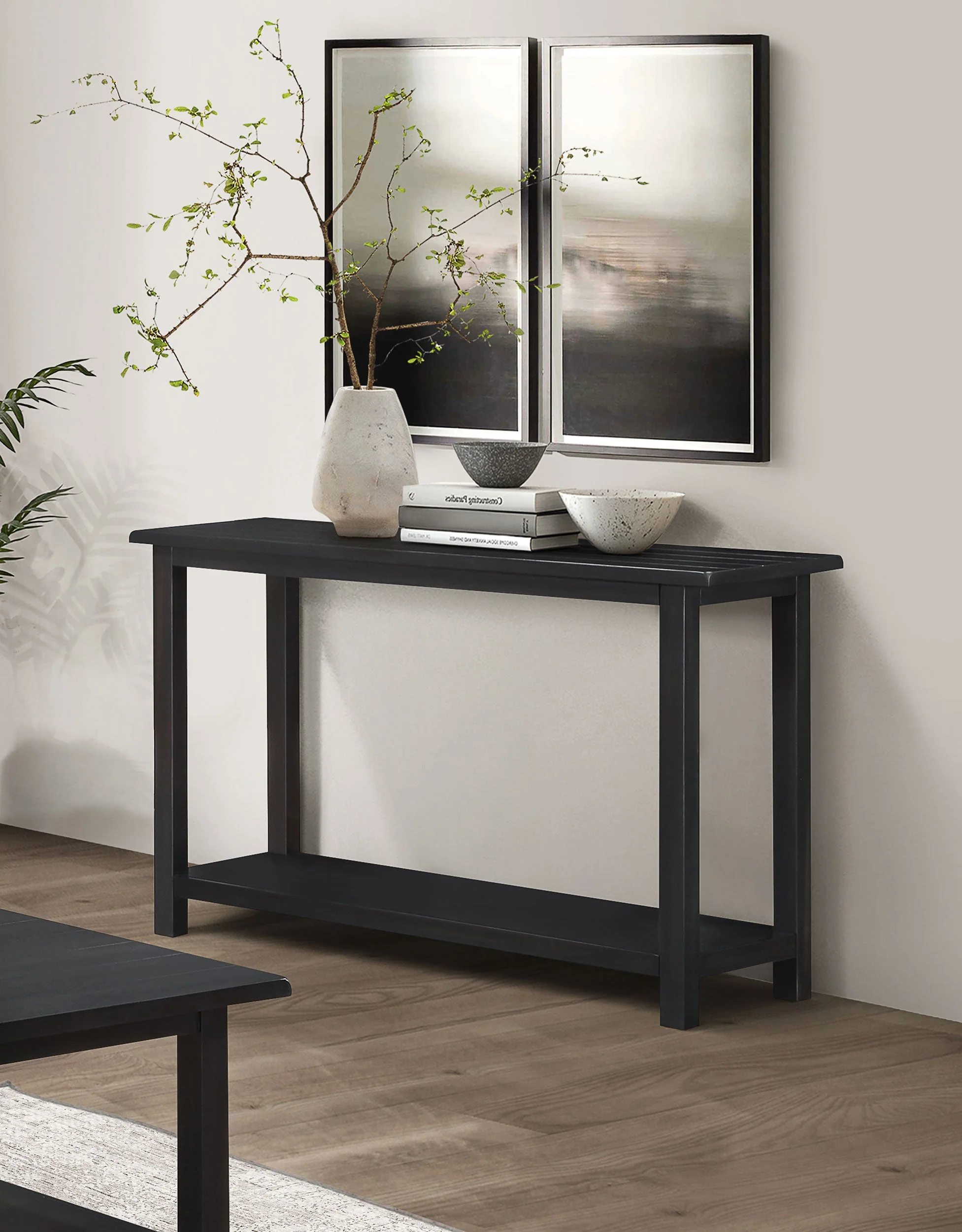 Payne Wood Entryway Sofa Console Table - Image 9