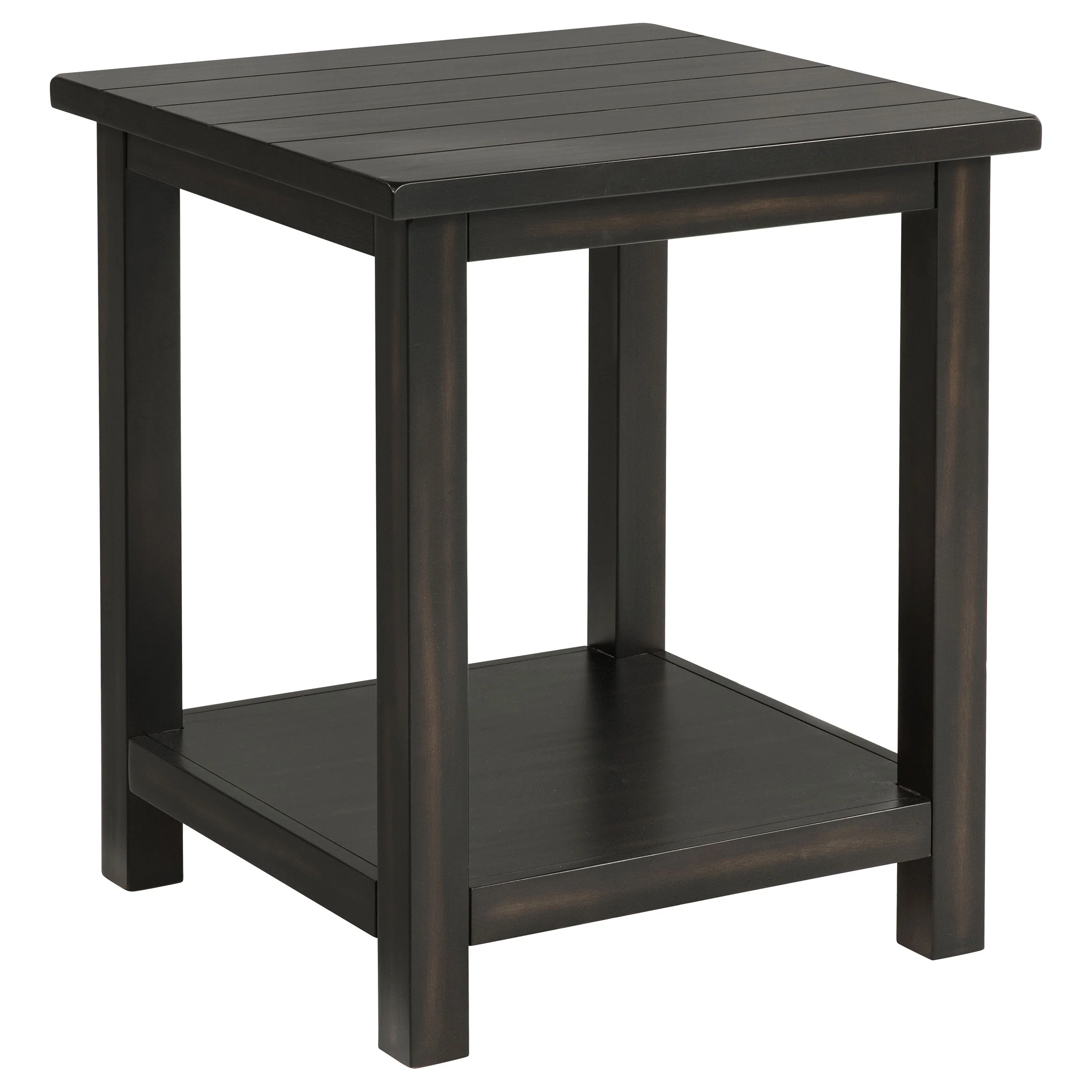 Payne Wood End Table with Shelf - Image 6