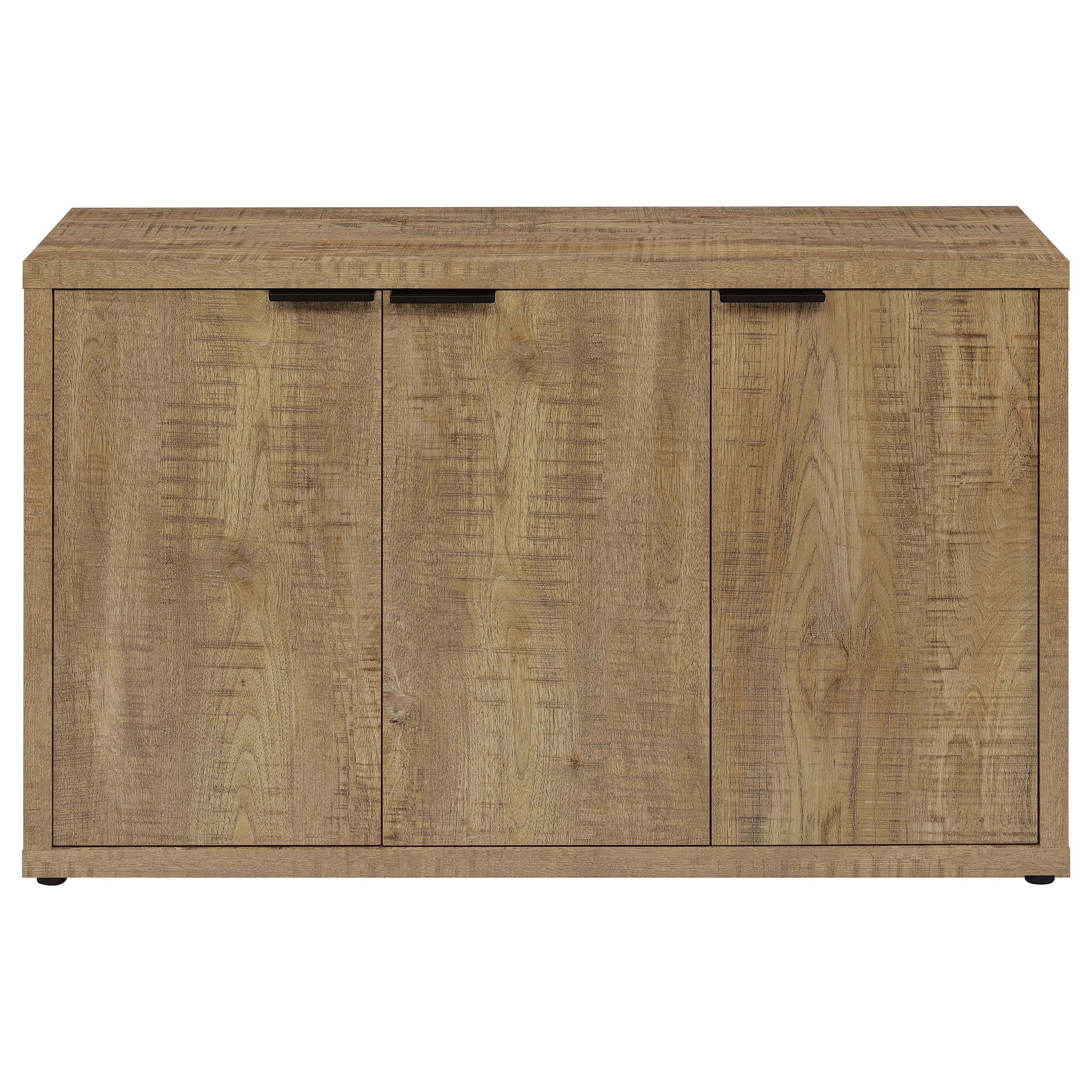 Pepita 3-door Engineered Wood Accent Cabinet Mango Brown - Image 5