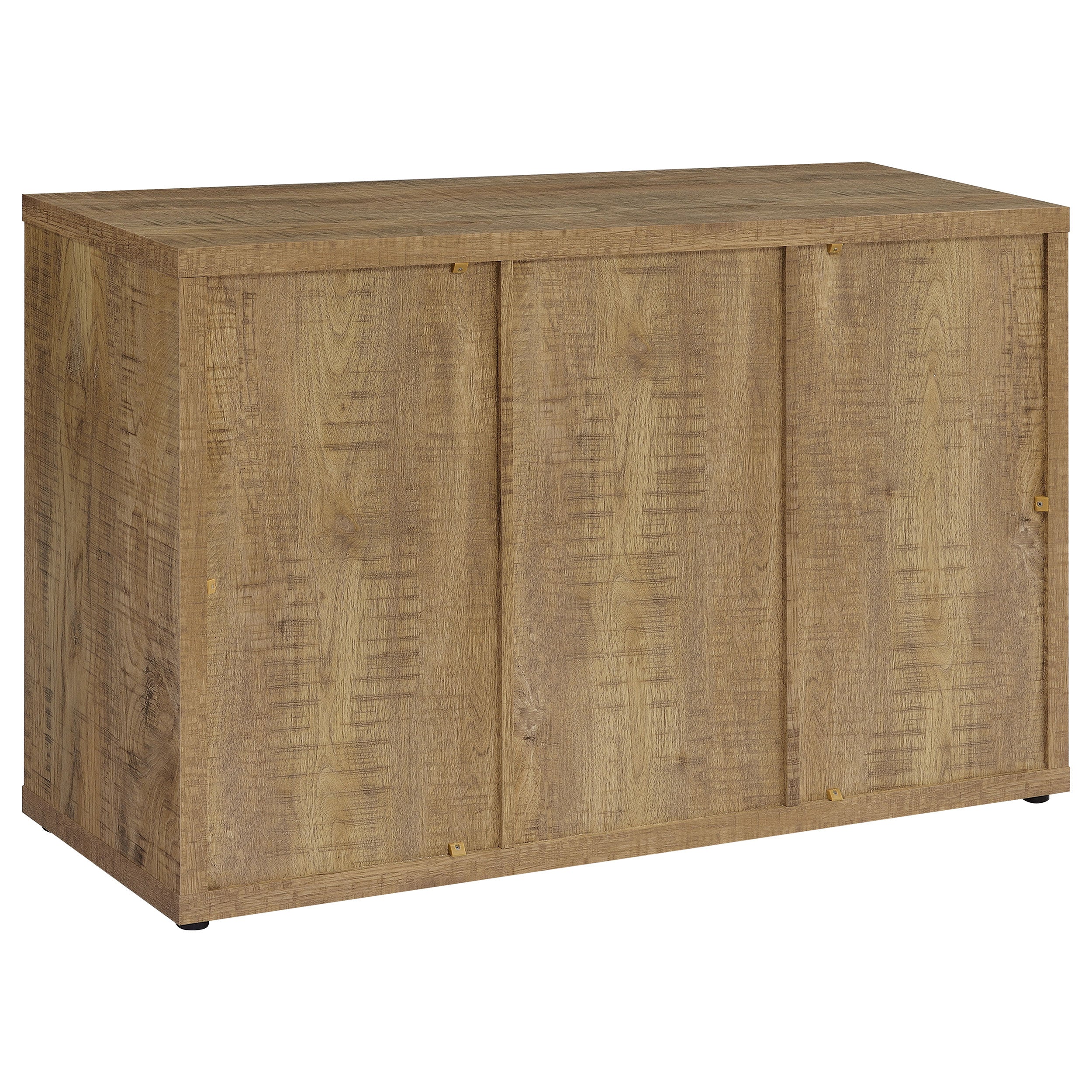 Pepita 3-door Engineered Wood Accent Cabinet Mango Brown - Image 7