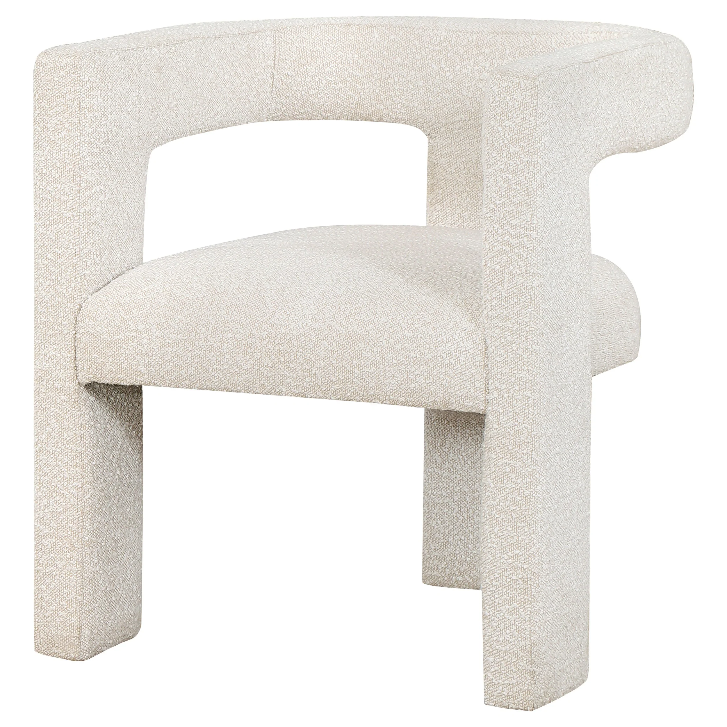 Petra Boucle Upholstered Accent Side Chair - Image 14