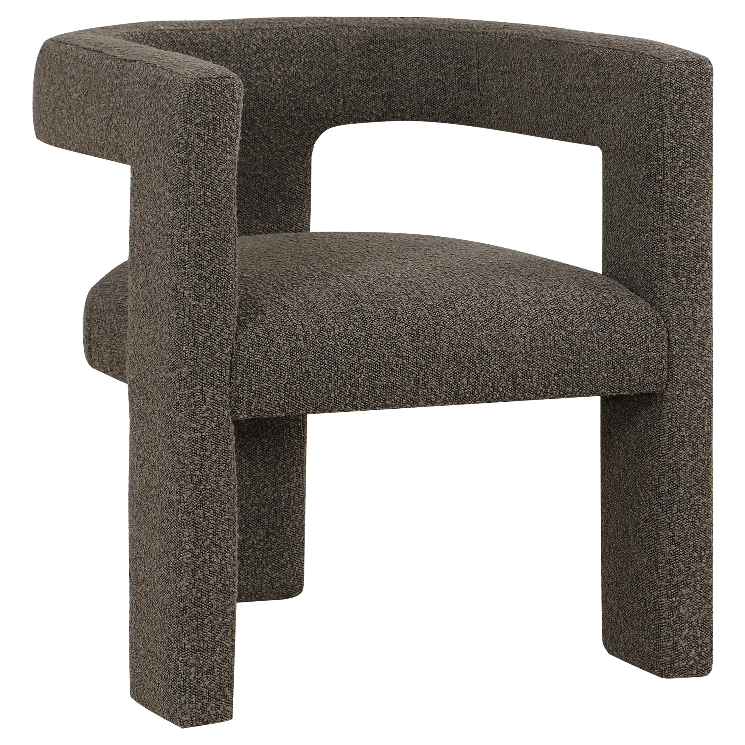Petra Boucle Upholstered Accent Side Chair - Image 4
