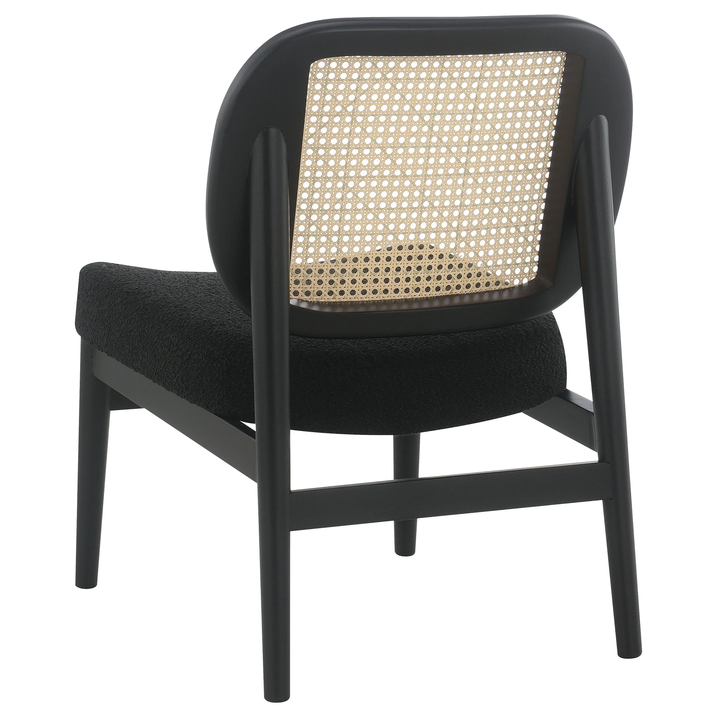 Rayo Rattan Cane Back Accent Chair with Padded Seat - Image 13